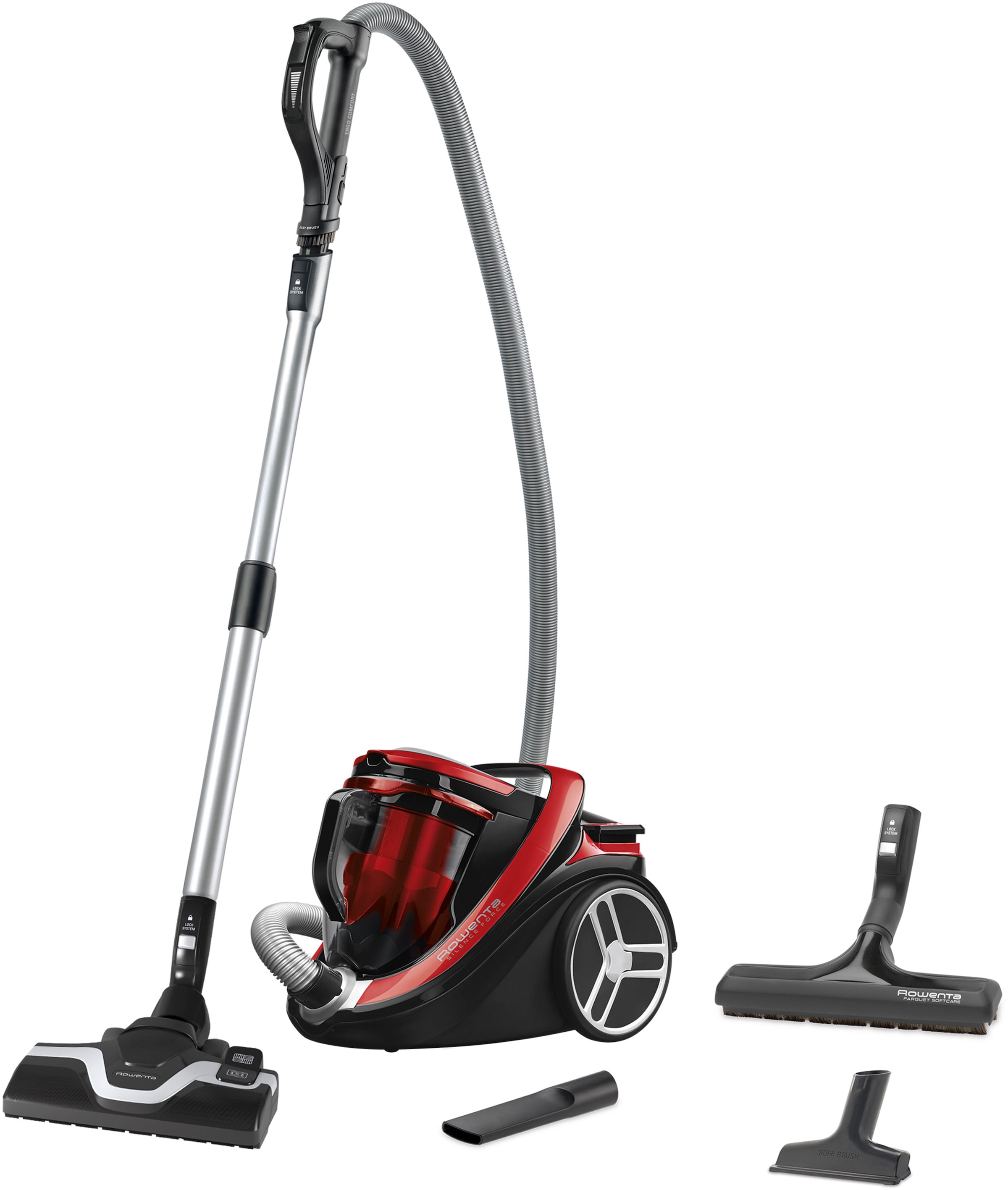 Bodenstaubsauger »RO7649 Silence Force Cyclonic«, 550 W, beutellos, Vacuum-Cleaner;...