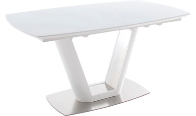 MCA furniture Esstisch »Vanita«, Bootsform mit Synchronauszug, Tischplatte... kaufen