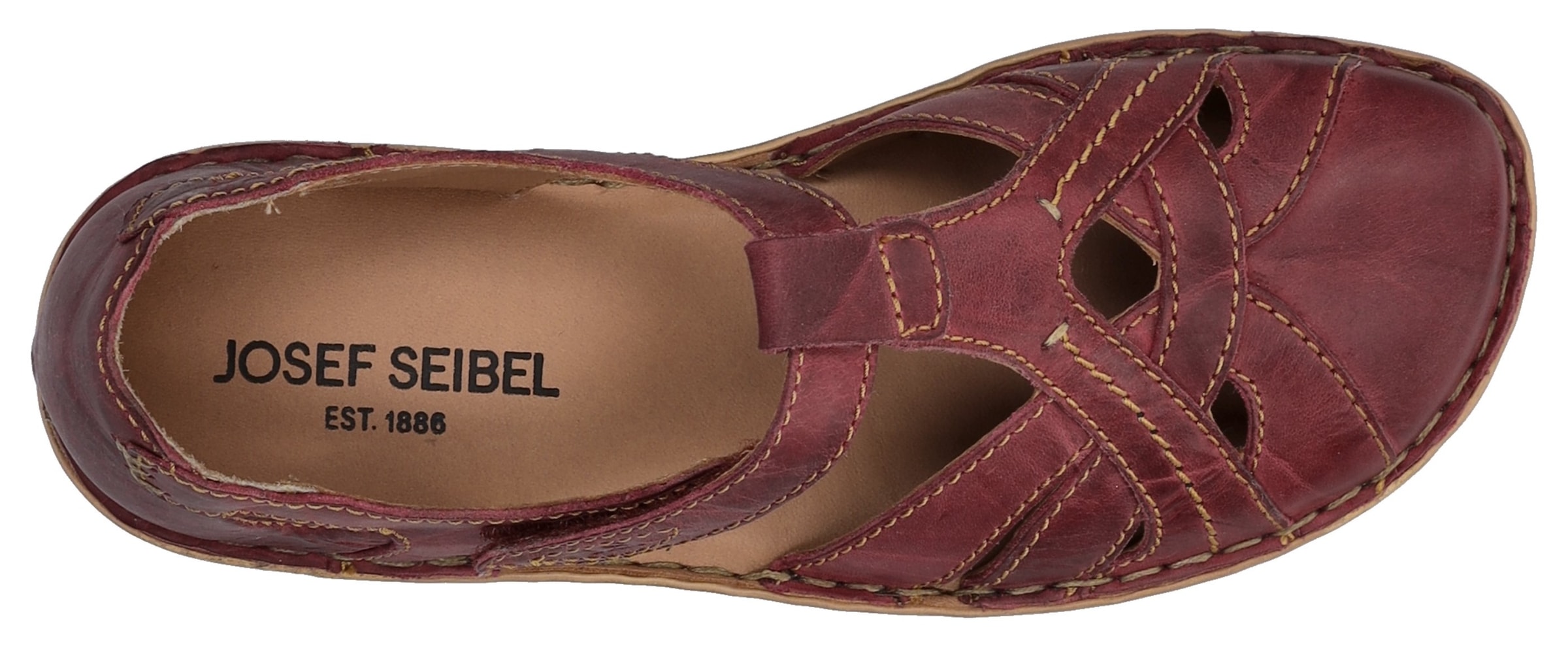 Josef Seibel Klettschuh »ROSALIE 29«, Spangenschuh, Sandale, Komfortschuh mit modischer T-Spange