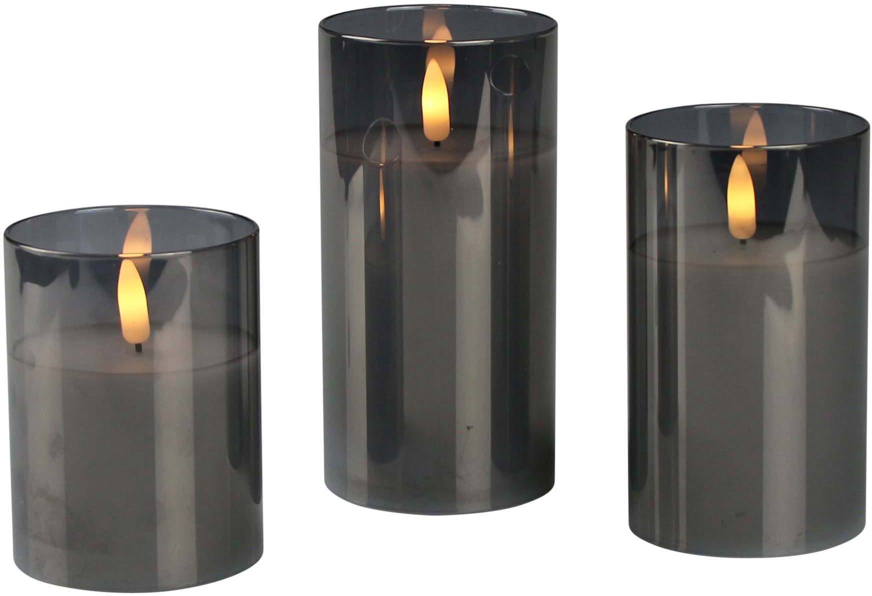 grau LED-Kerze, bequem LED-Flamme, mit bestellen AM beweglicher Design