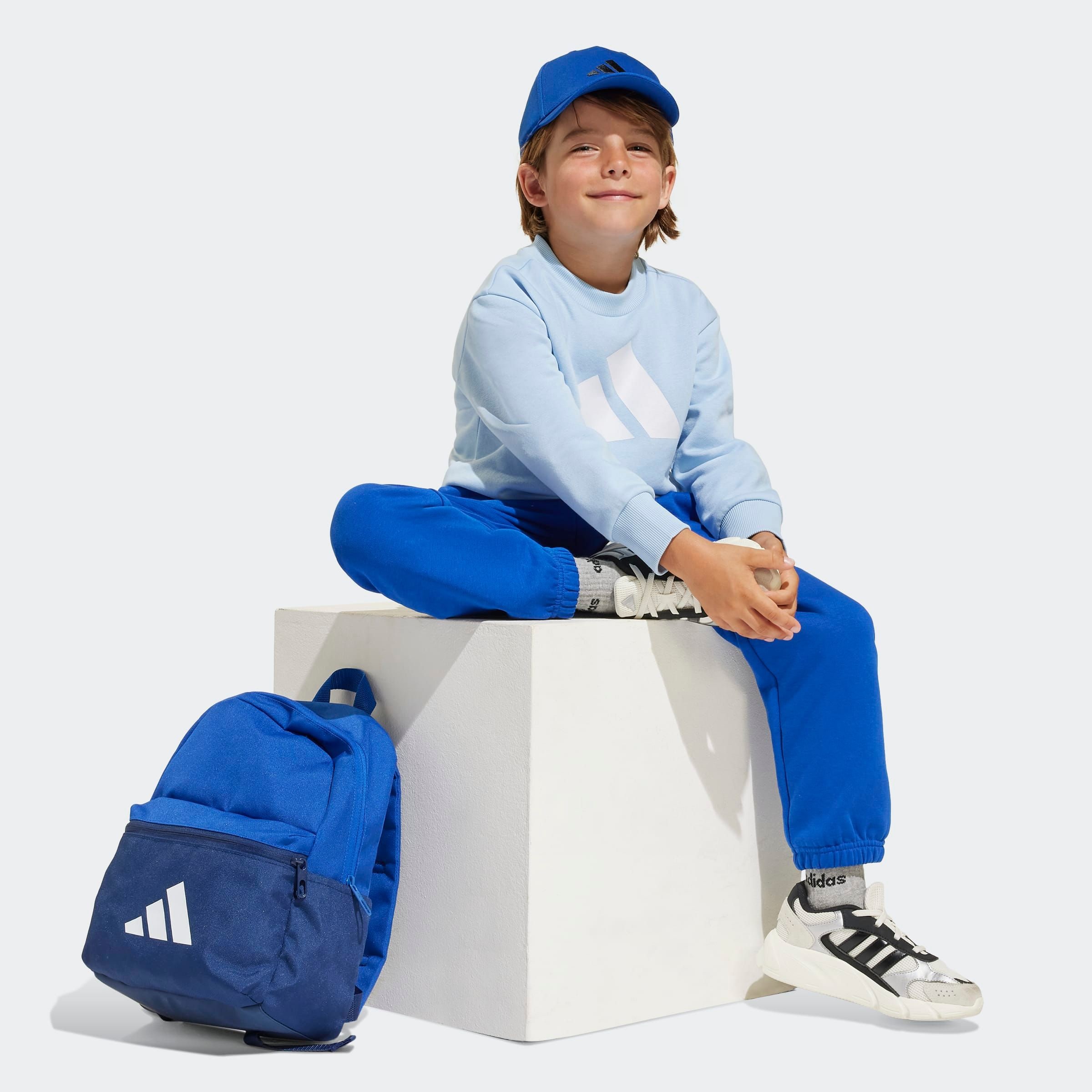 adidas Sportswear Trainingsanzug »LK BL FL JOG«, (2 tlg.)
