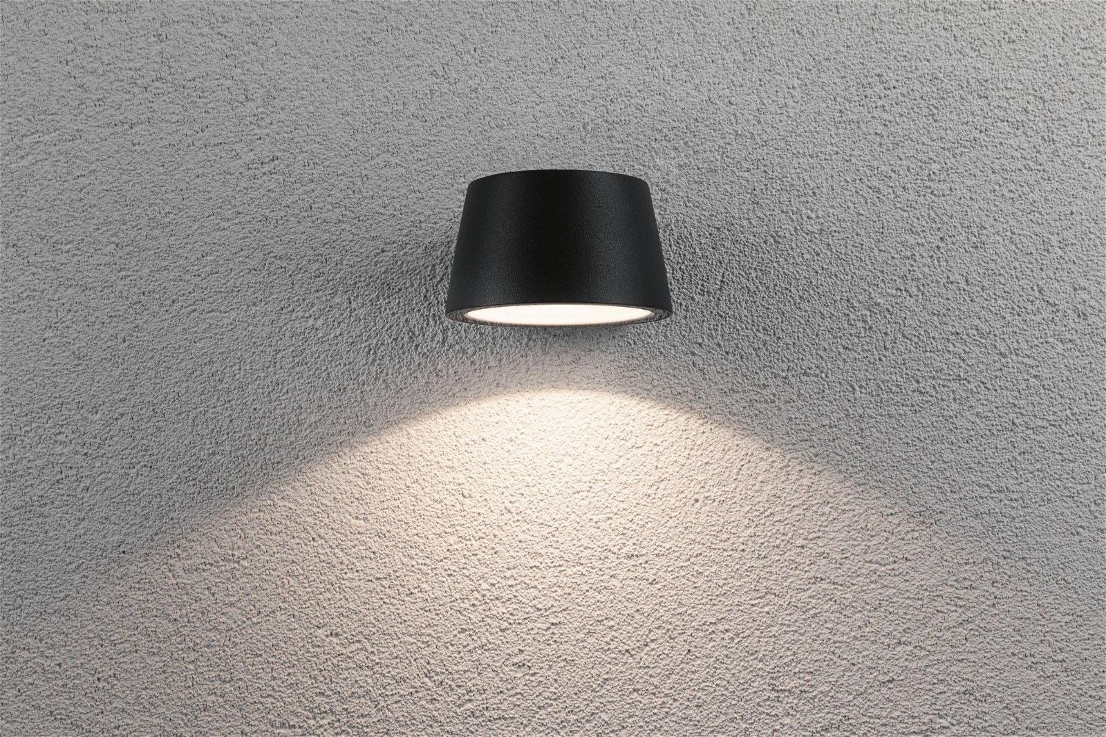 Paulmann LED Außen-Wandleuchte »Capea IP44 96x128mm 3000K 6W 500lm 230V Anthrazit Aluminium«, 1 flammig