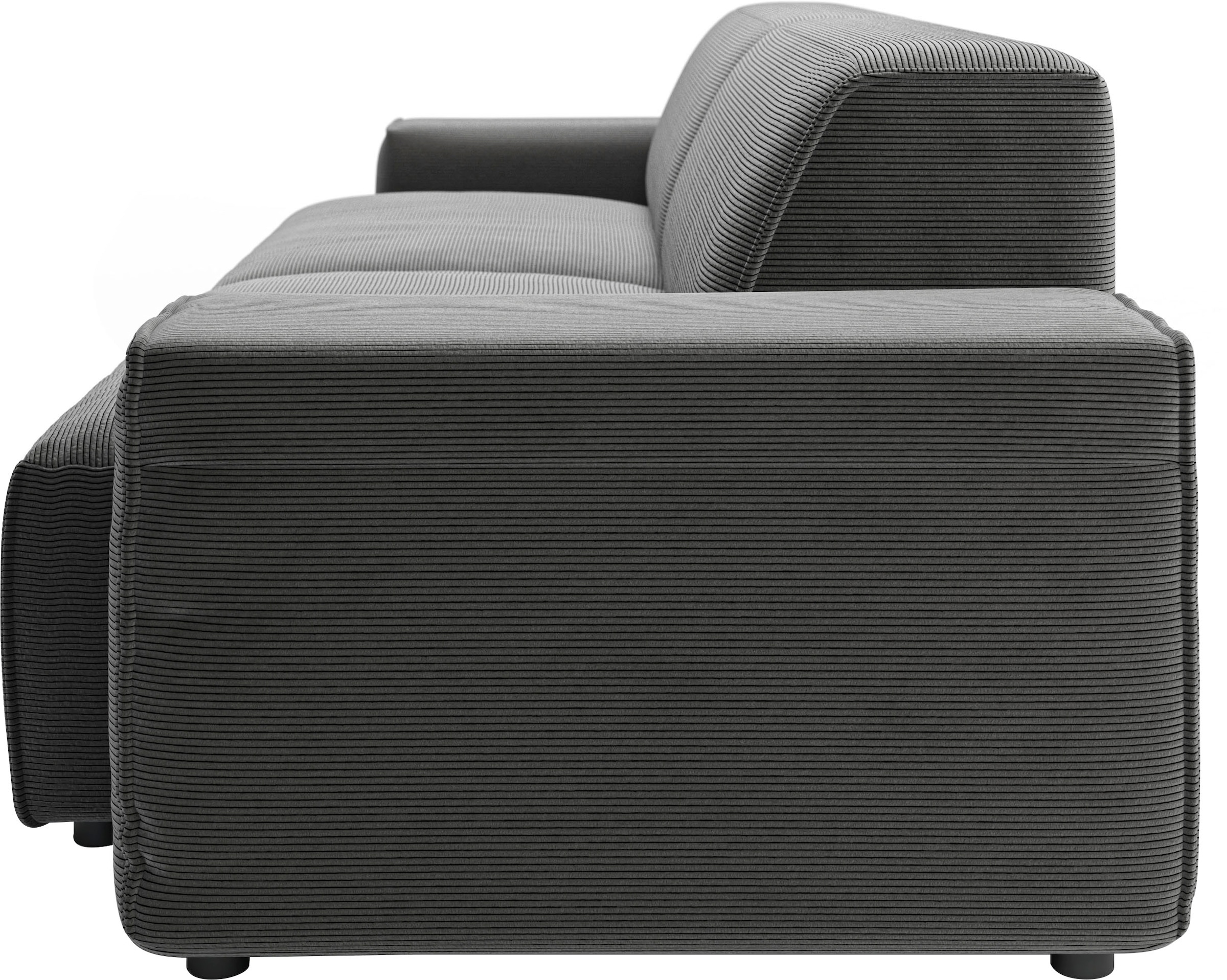 andas Big-Sofa »Glimminge   auch in Breitcord, Feincord + Easy care-Bezug,« besondere Kedernähte Zierkissen