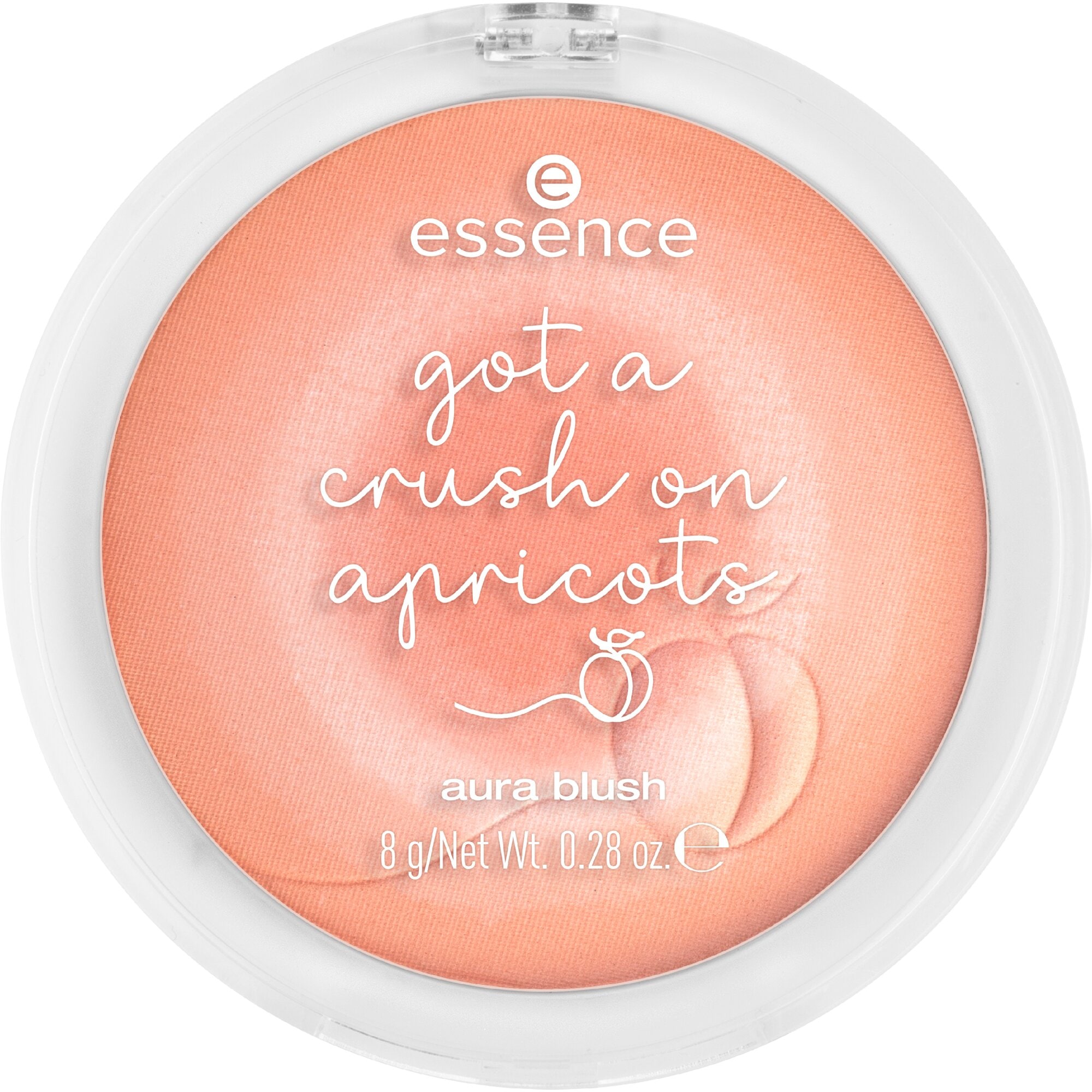 Essence Rouge »got a crush on apricots aura blush«, (Set, 3 tlg.), mit Apricot-Design