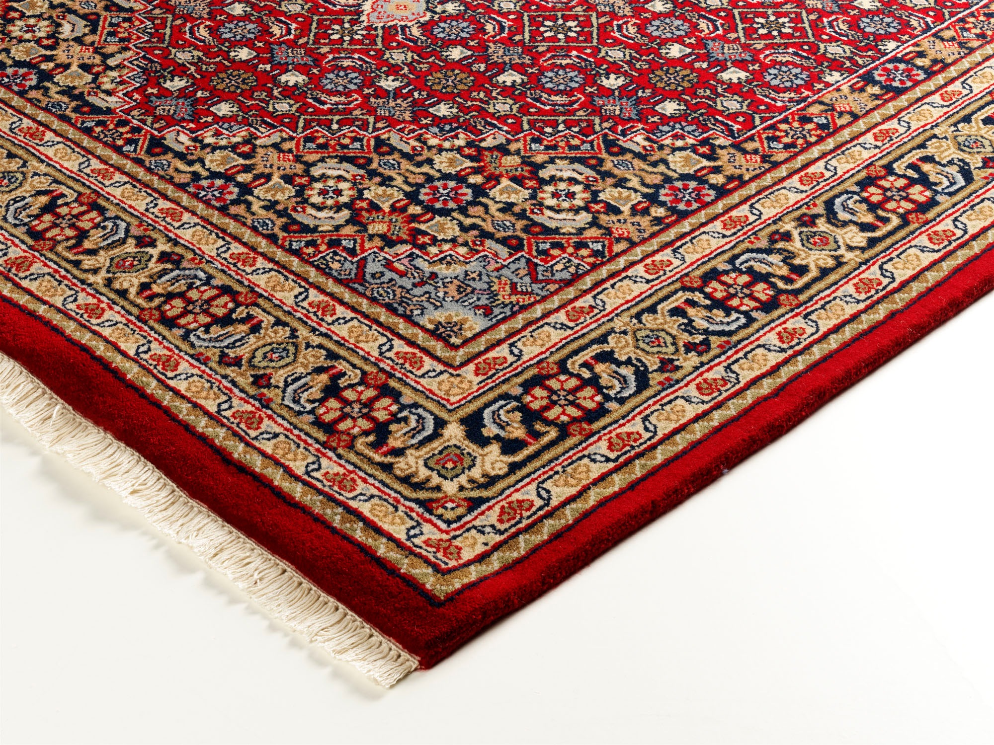 OCI DIE TEPPICHMARKE Orientteppich »HIMLA BIDJAR«, rechteckig, 20 mm Höhe, hochwertig, von Hand geknüpft, mit Fransen, Wohnzimmer