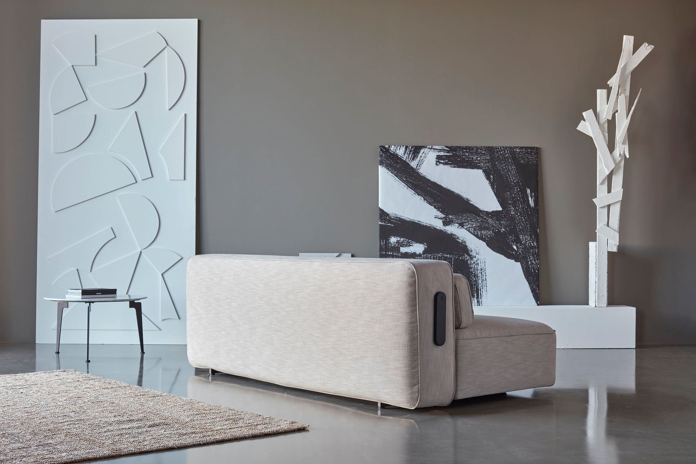 INNOVATION LIVING ™ Schlafsofa »YONATA Sofa im aktuellen Design, hoher Komfort, elegant und hochwertig«, komfortable Taschenfederkernpolsterung, Breite Liegefläche 149 cm