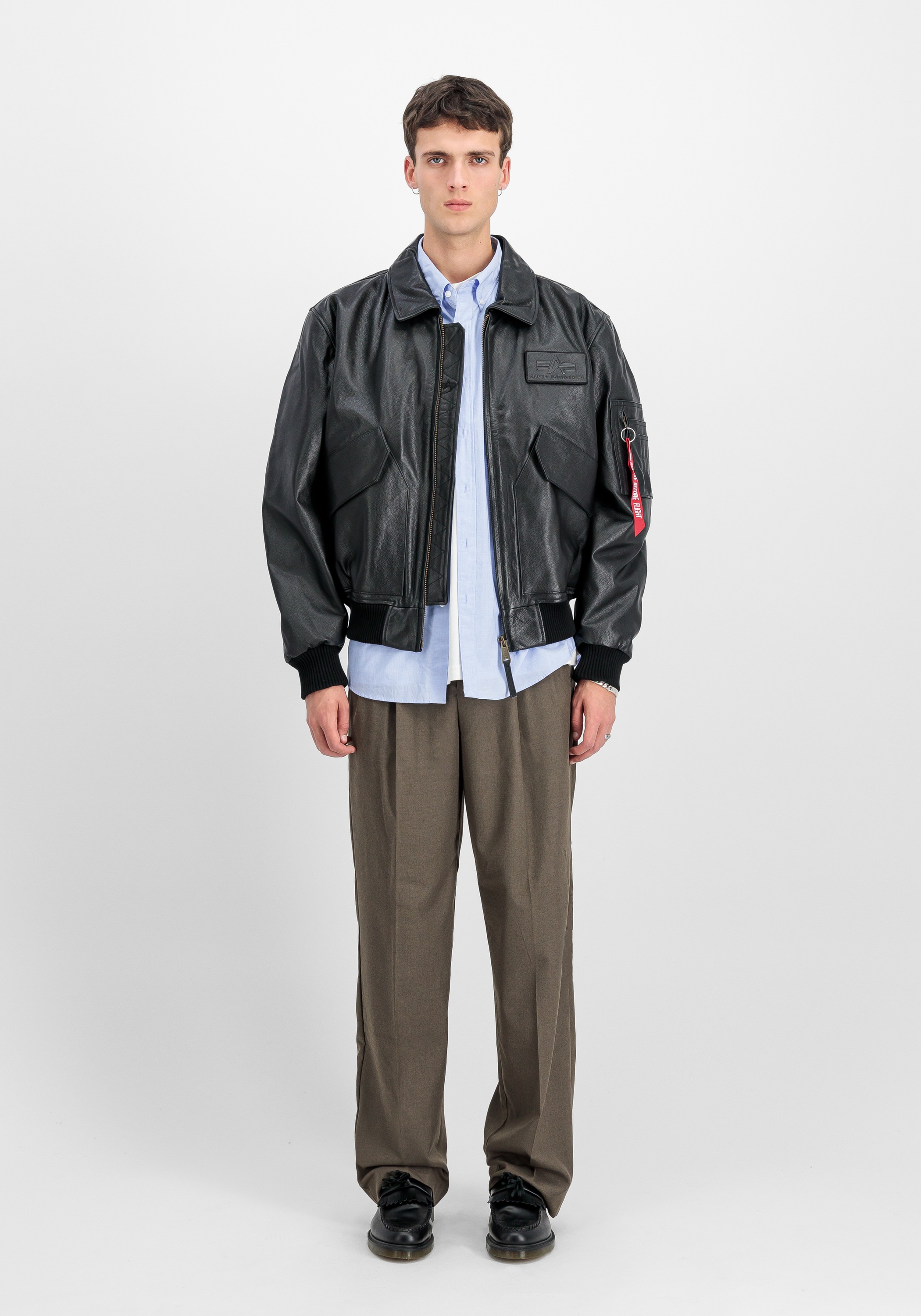 Alpha Industries Lederjacke »Alpha Industries Men - Leather & Vegan Jackets«