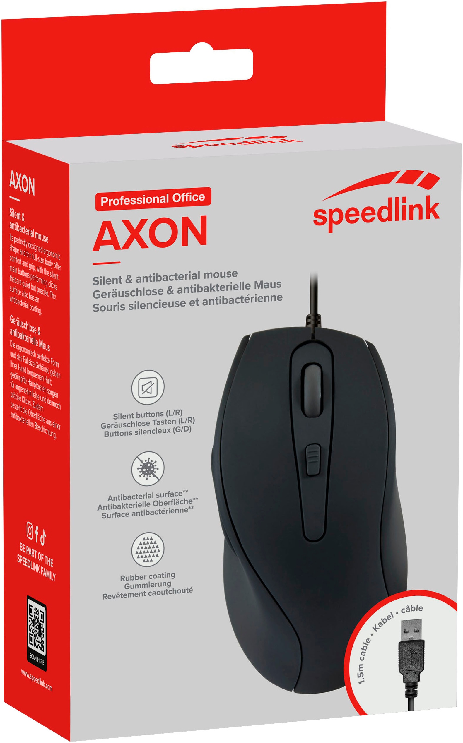 Speedlink ergonomische Maus »AXON«