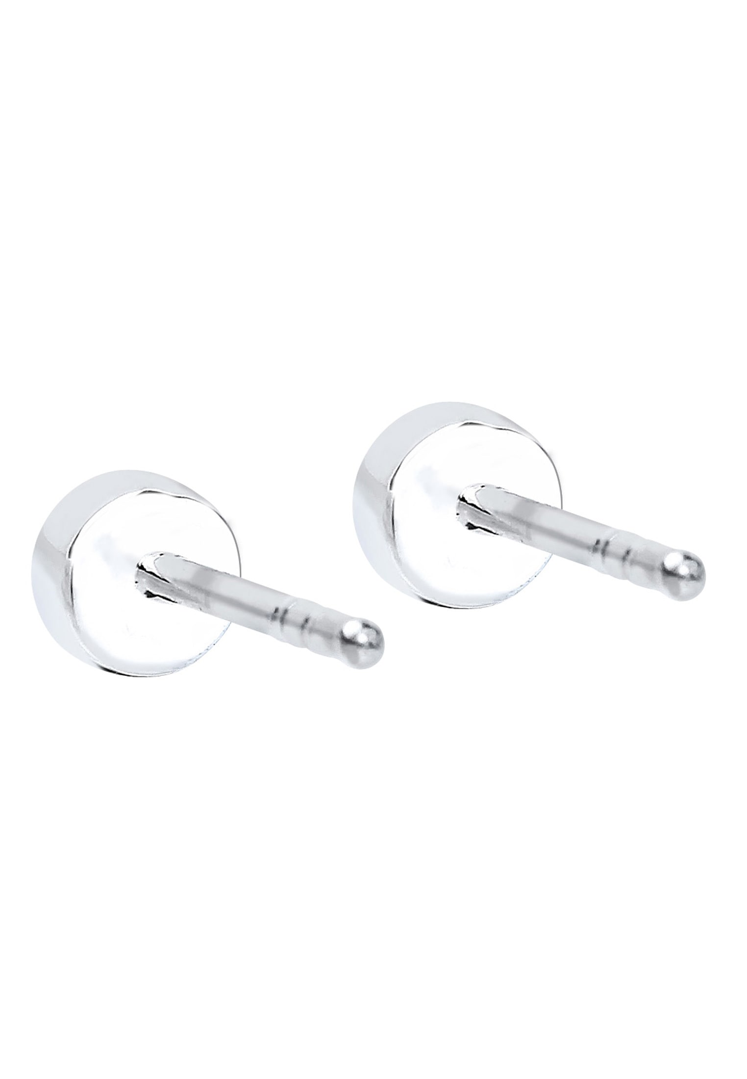 Elli DIAMONDS Paar Ohrstecker »Ohrringe Diamant Weiß Brillantschliff (0.01 ct) 925 Sterling Silber«