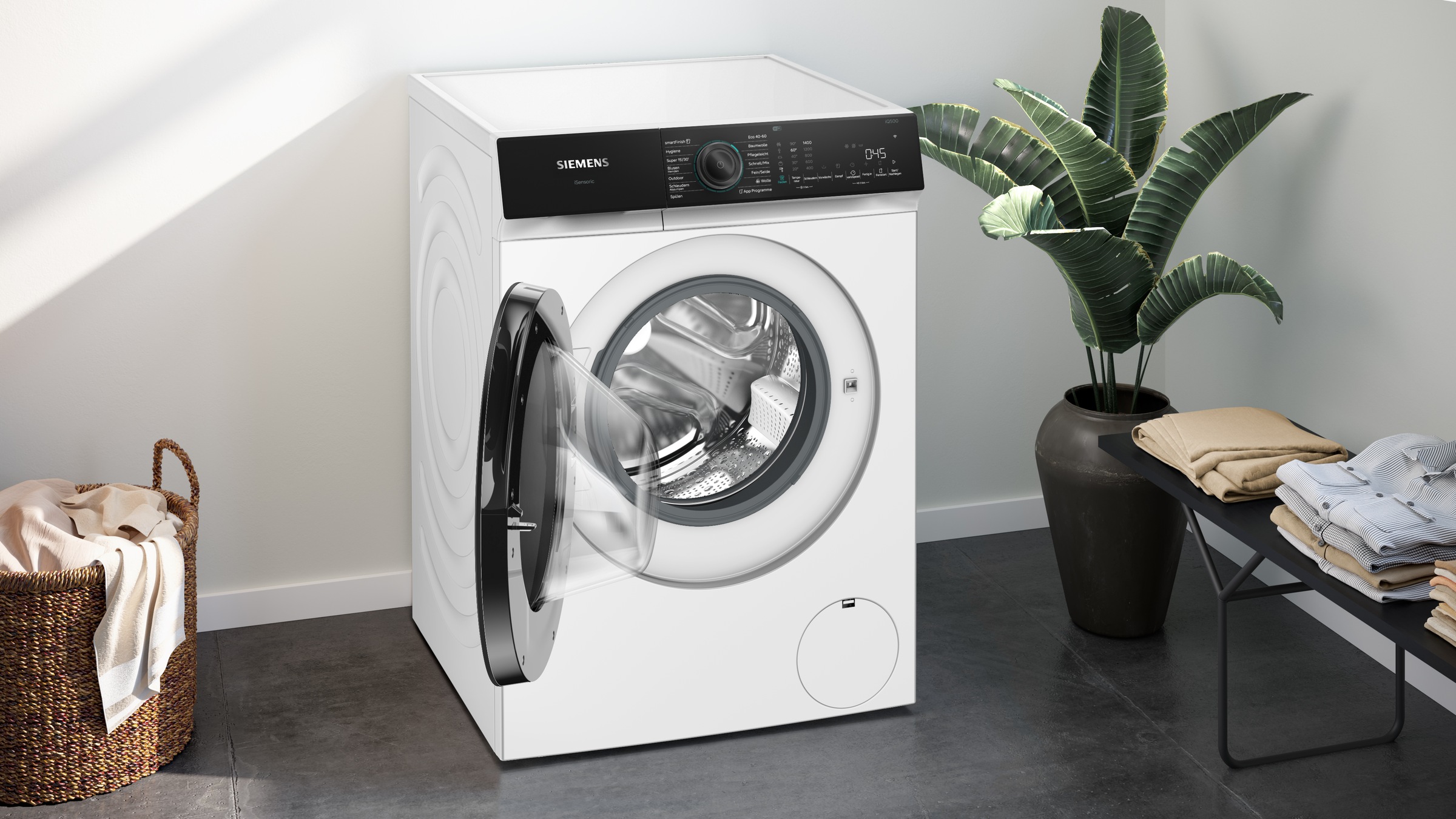 SIEMENS Waschmaschine iQ500 »WG44N2MECO« 9 kg 1400 U/min
