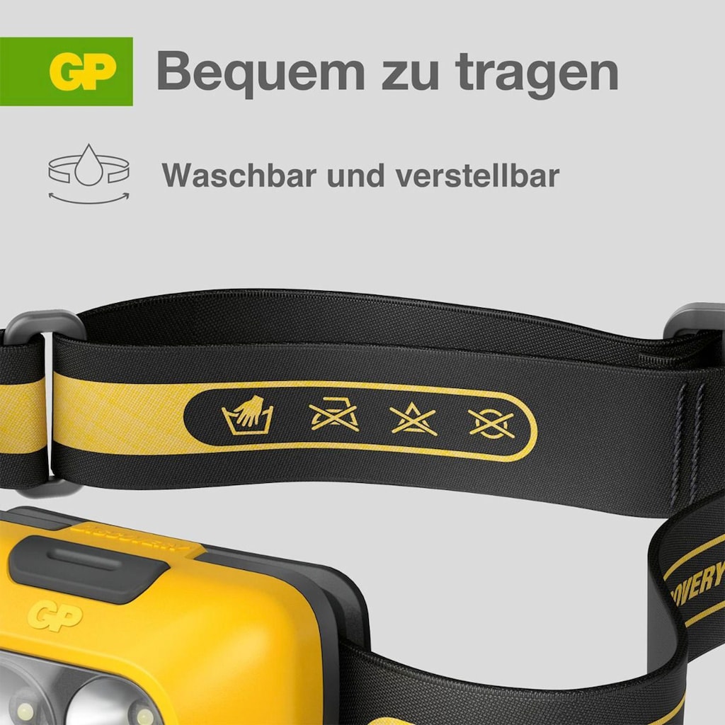 GP Batteries Stirnlampe »Discovery CH42«