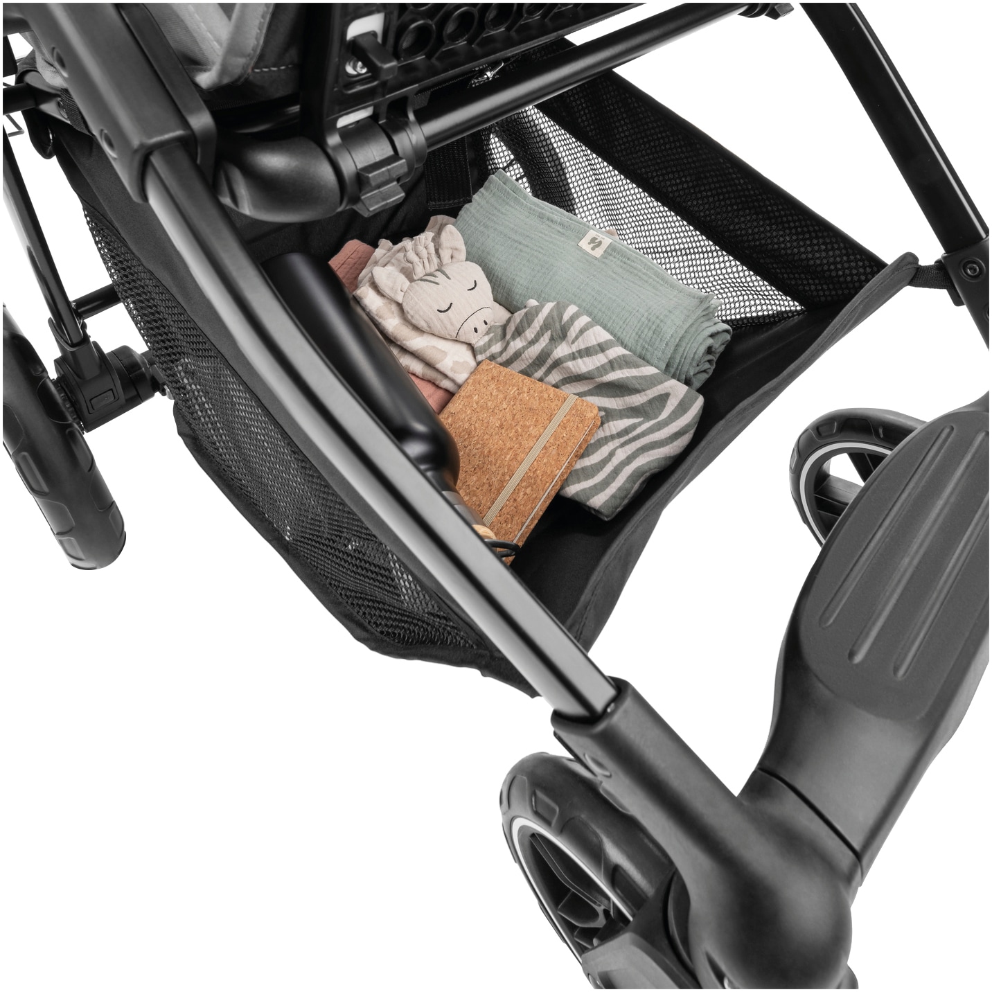 Hauck Kinder-Buggy »Shop N Care, Grey«, 22 kg, bis 22 kg belastbar; kompatibel mit Babyschale