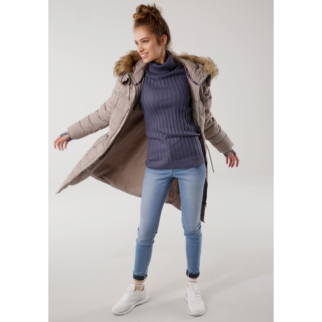 KangaROOS Steppjacke, mit Kapuze