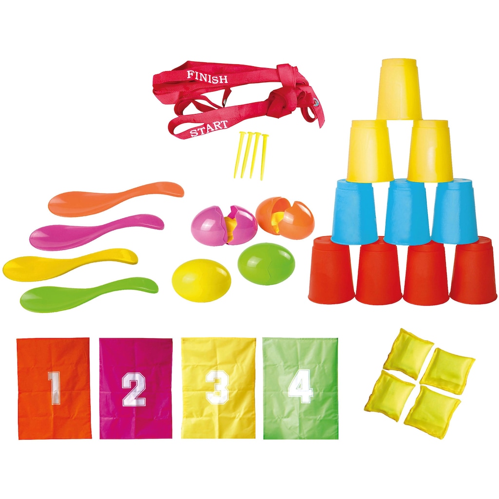 Knorrtoys® Spiel »Partyset - Fun«, (32 tlg.)