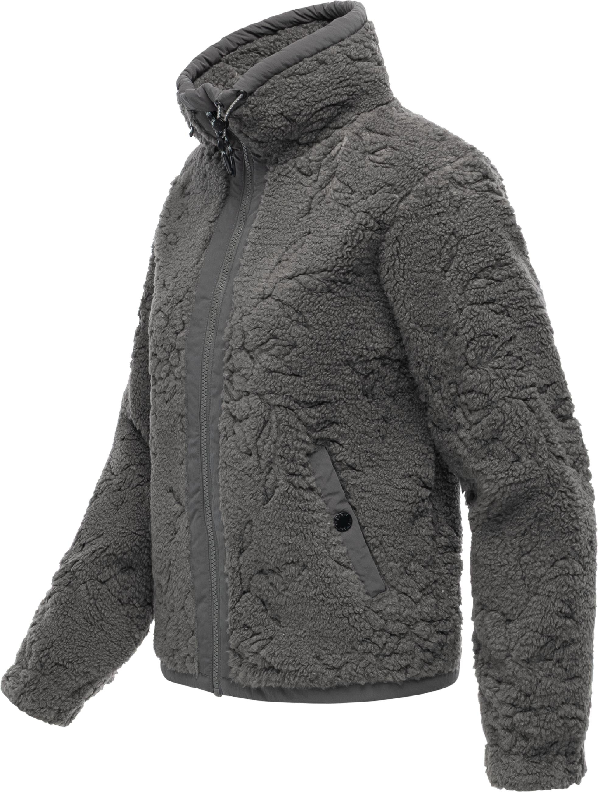Ragwear Kapuzensweatjacke »Plüschjacke Nordicka II«