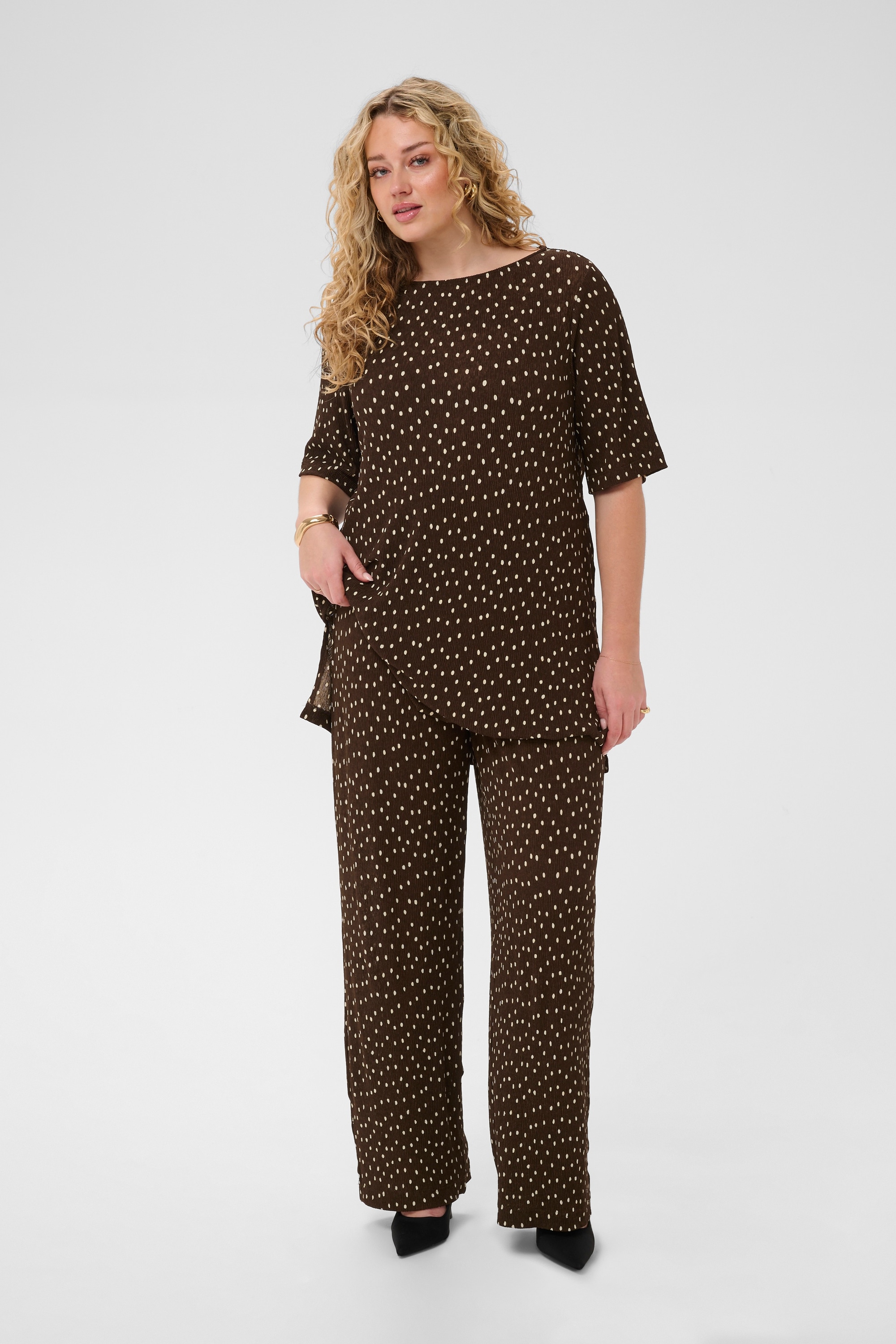 KAFFE Curve Jerseyhose »Damen Jerseyhose KCmyra«