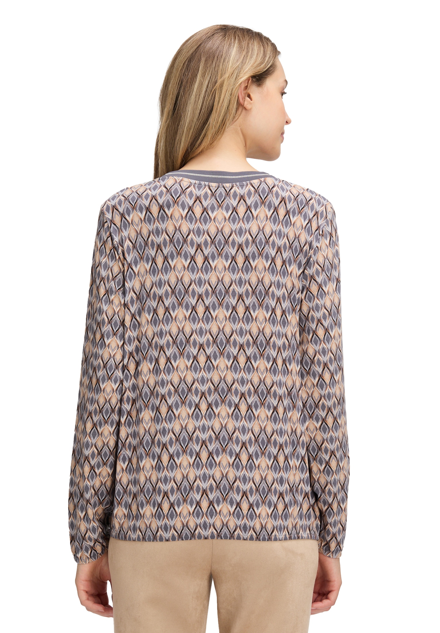 Betty Barclay Langarmshirt »Blusenshirt mit V-Ausschnitt«