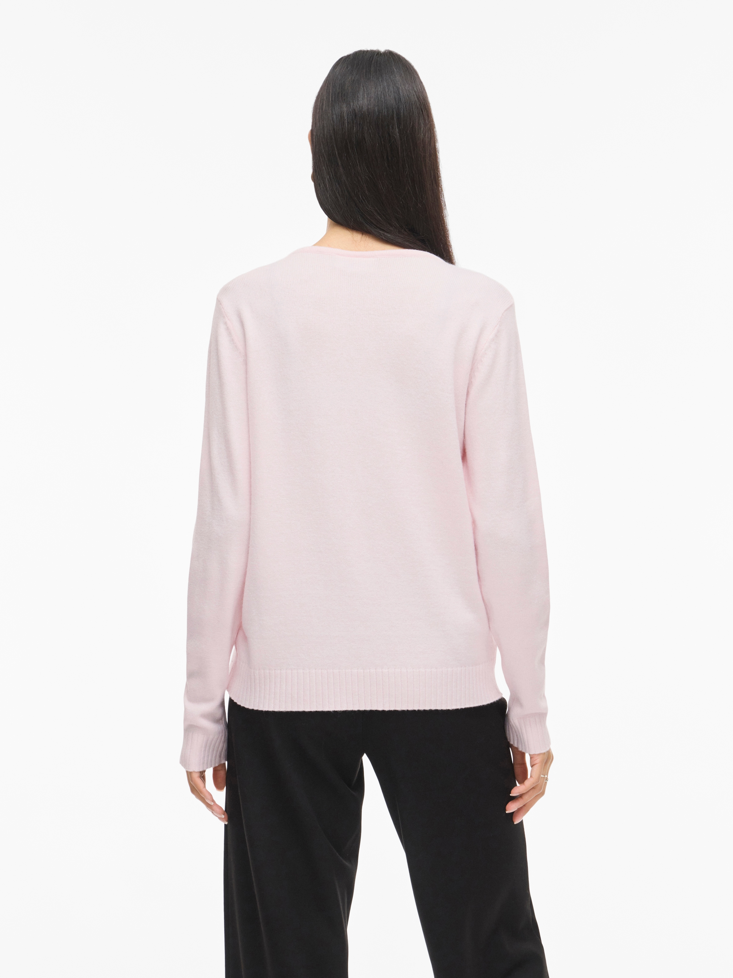 Vila V-Ausschnitt-Pullover »VIRIL V-NECK L/S  KNIT TOP - NOOS«