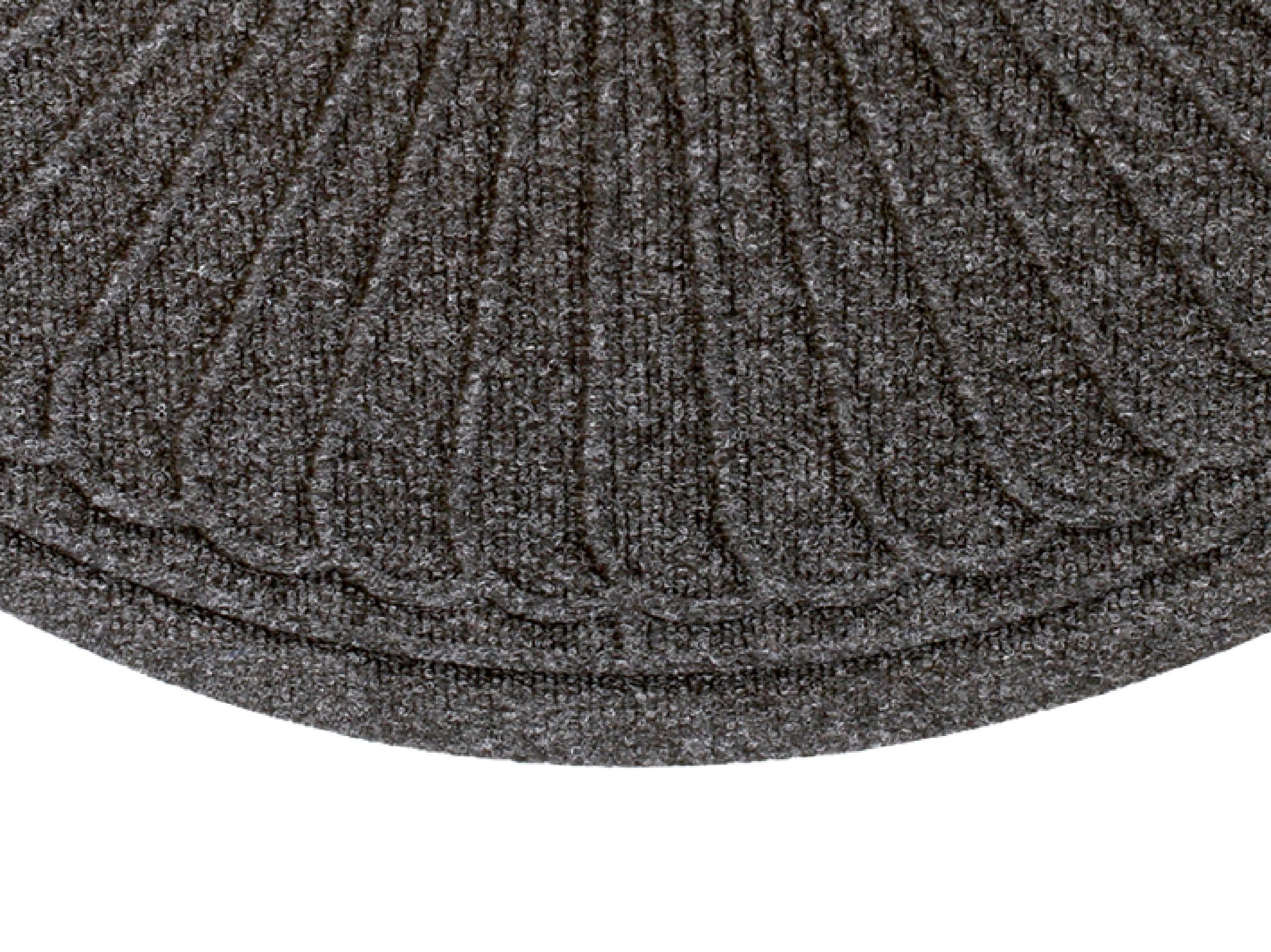 wash+dry by Kleen-Tex Fußmatte »DUNE Halfmoon dark grey«, halbrund, 8 mm Höhe, Schmutzfangmatte, rutschhemmend, In- und Outdoor geeignet, waschbar