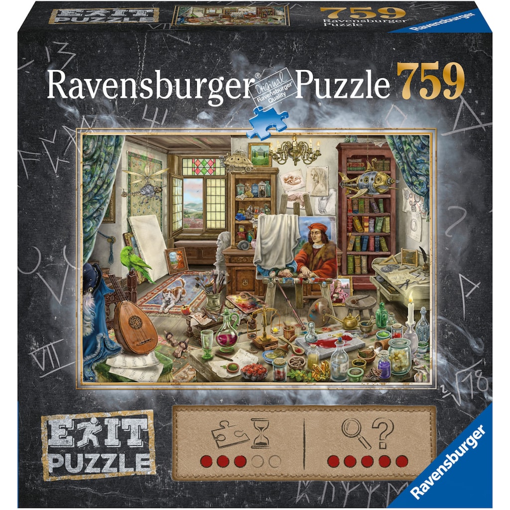 Ravensburger Puzzle »EXIT, Das Künstleratelier«