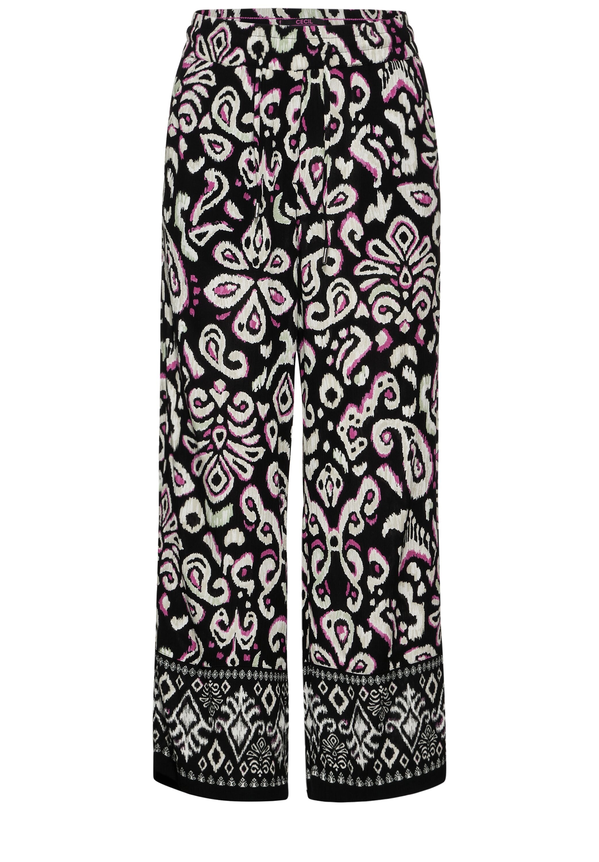 Cecil Culotte »Style Neele«, mit Ornament Muster