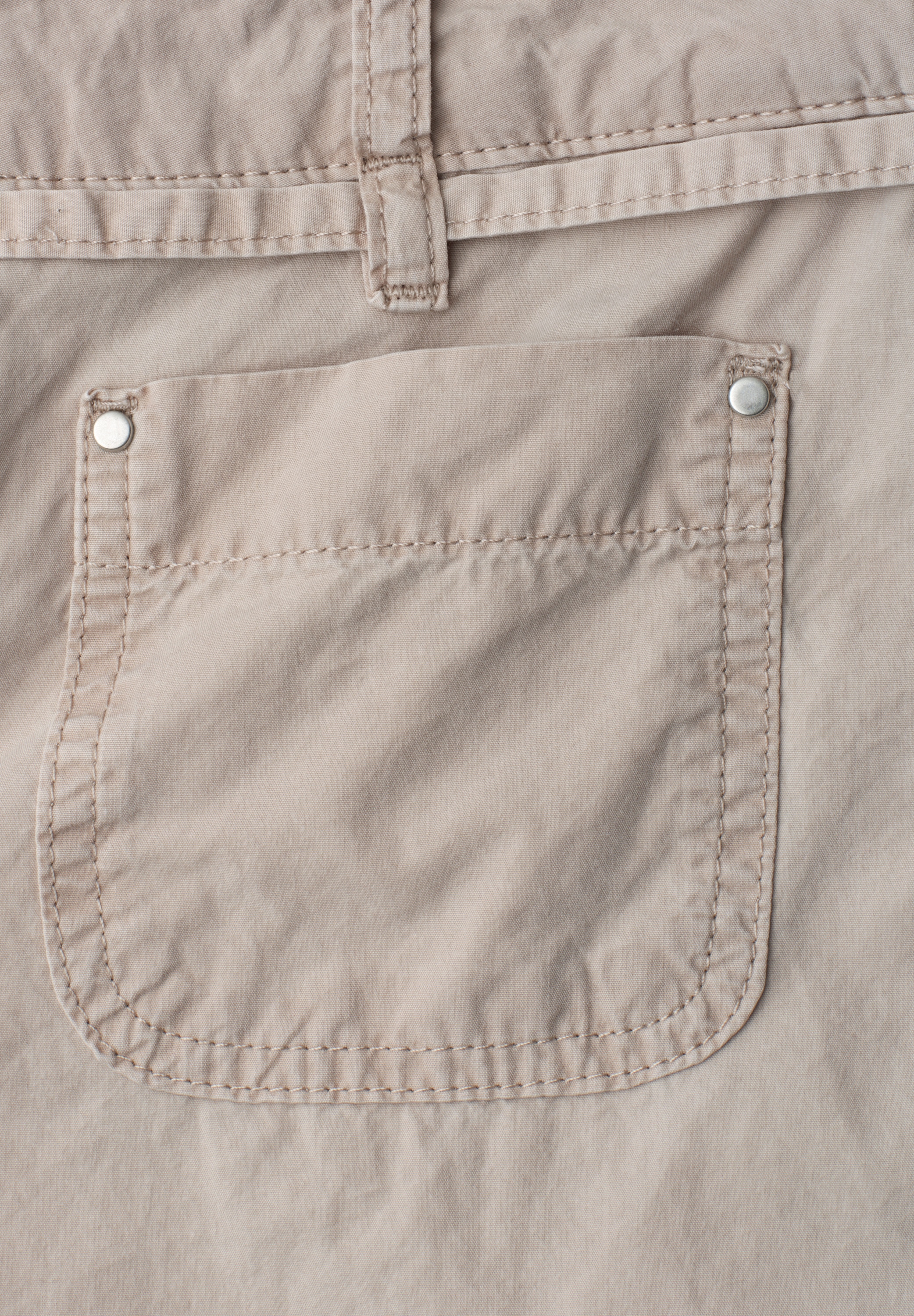 STREET ONE Stoffhose  in Washed-Optik