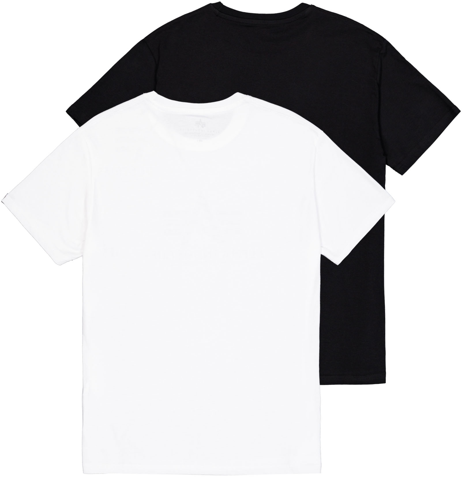 Alpha Industries Rundhalsshirt »Basic T Small Logo 2 Pack« Set, 2 Stk.