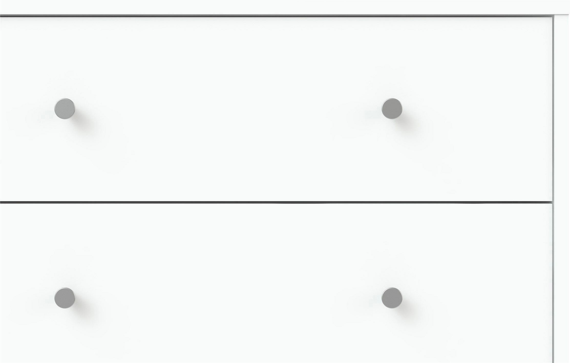 Home affaire Schubkastenkommode Stauraum, Knopfgriffe, einfache Selbstmontage, 72,4 x 68,3 x 30,1 cm