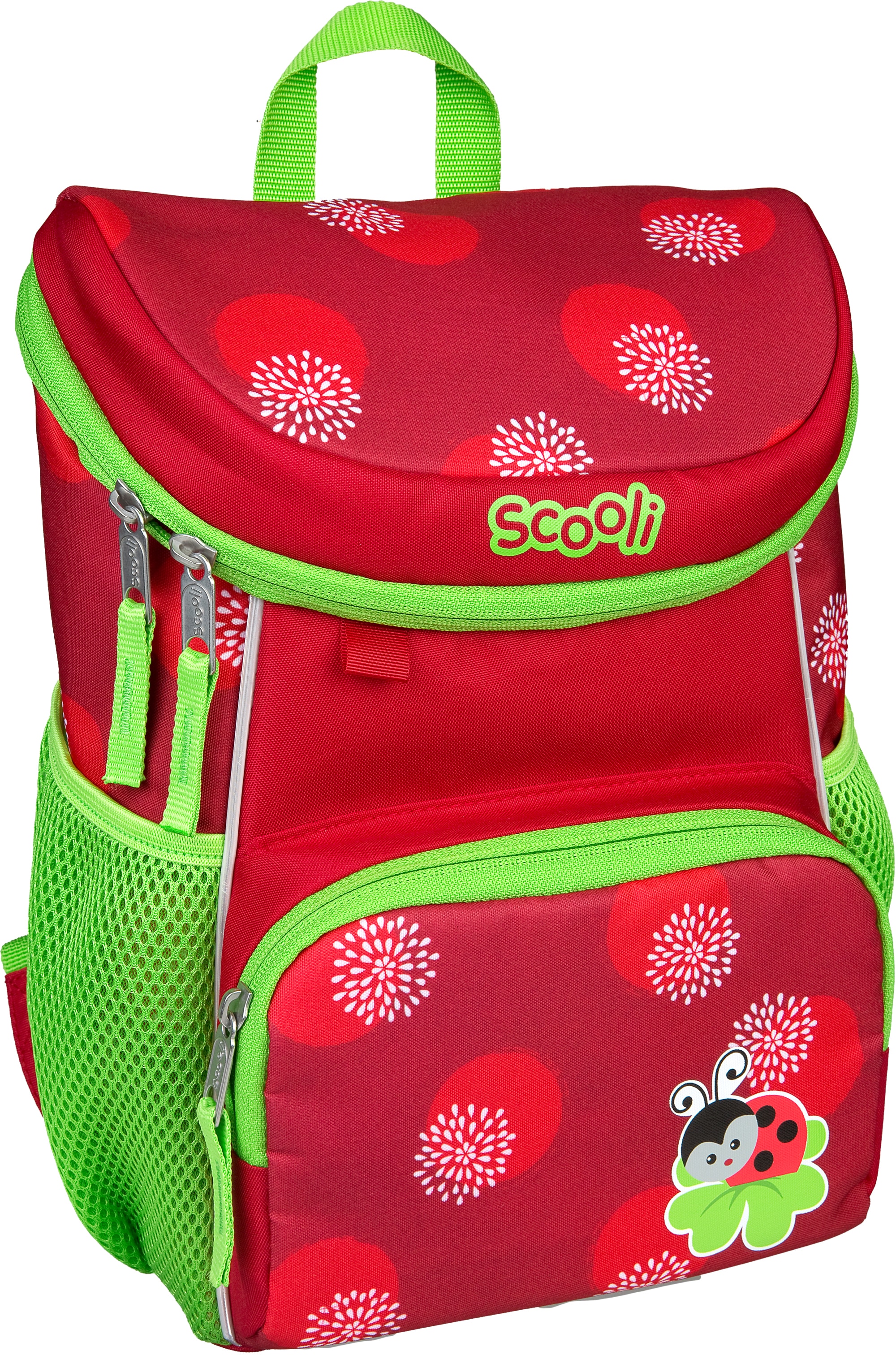 roter Kindergartenrucksack