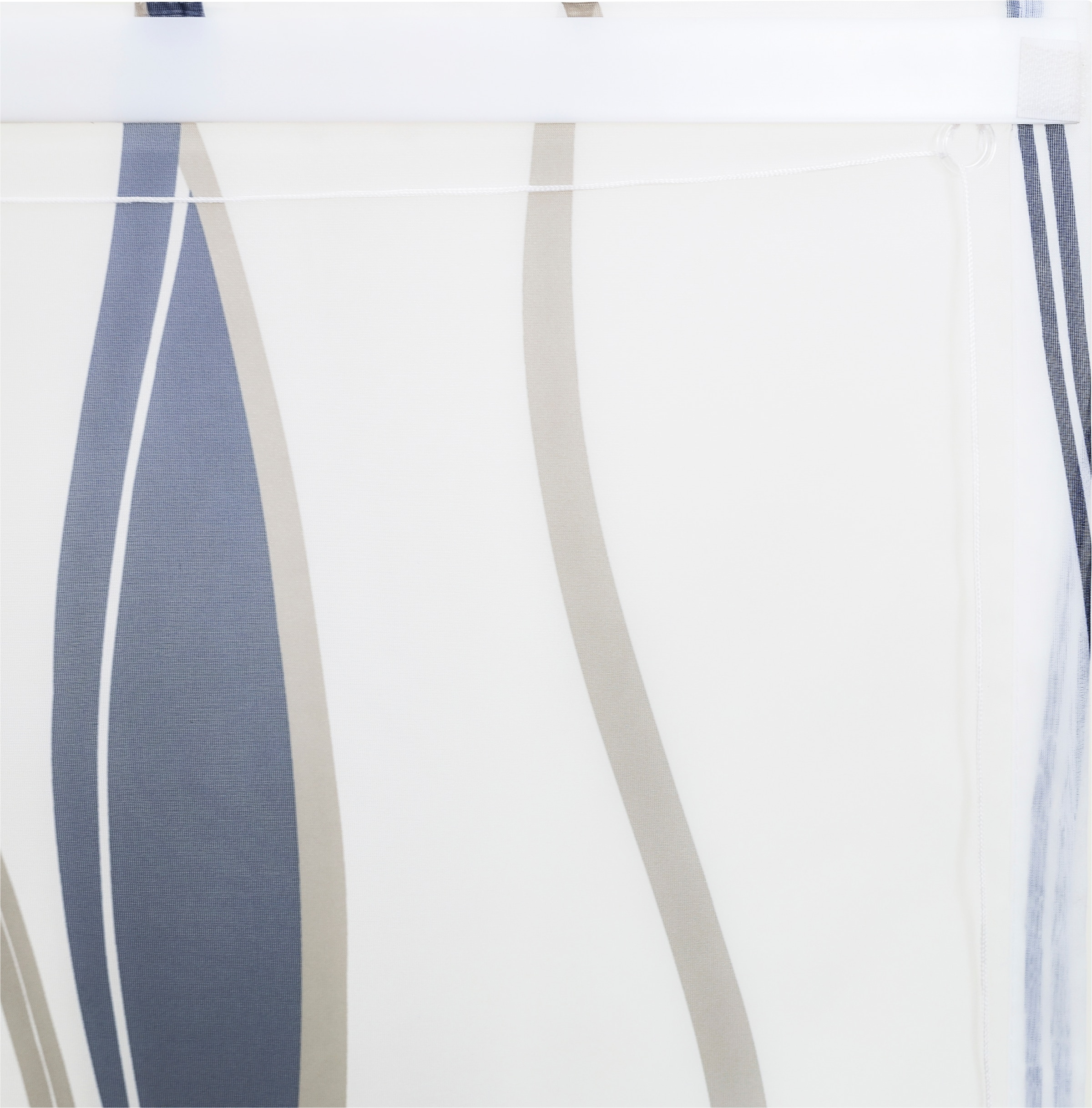 OTTO home Raffrollo »Dimona« mit Klettschiene Transparent, Voile, Polyester, Wellen