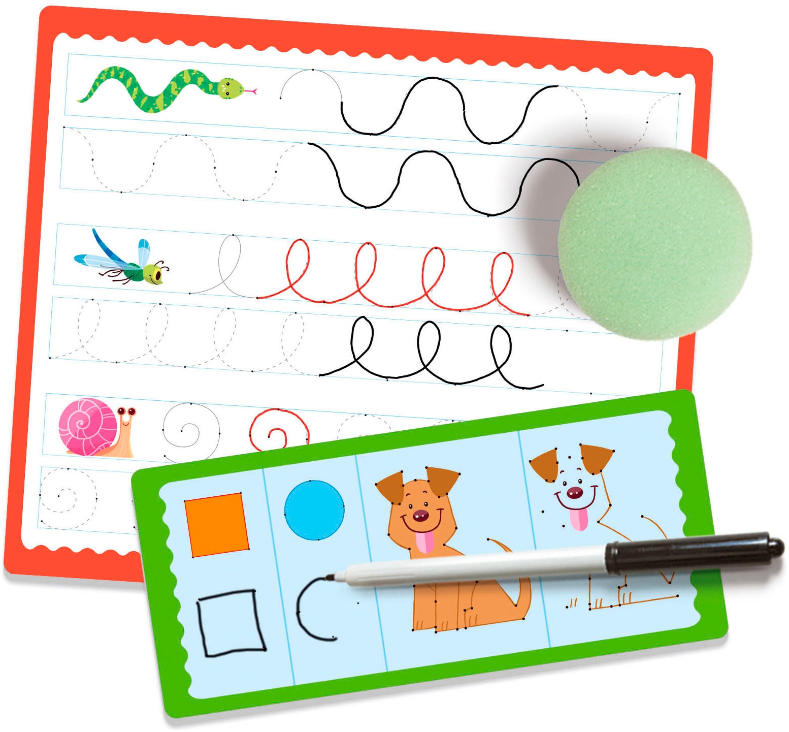 Clementoni® Spiel »Education, Schreib-Spiel«, Made in Europe