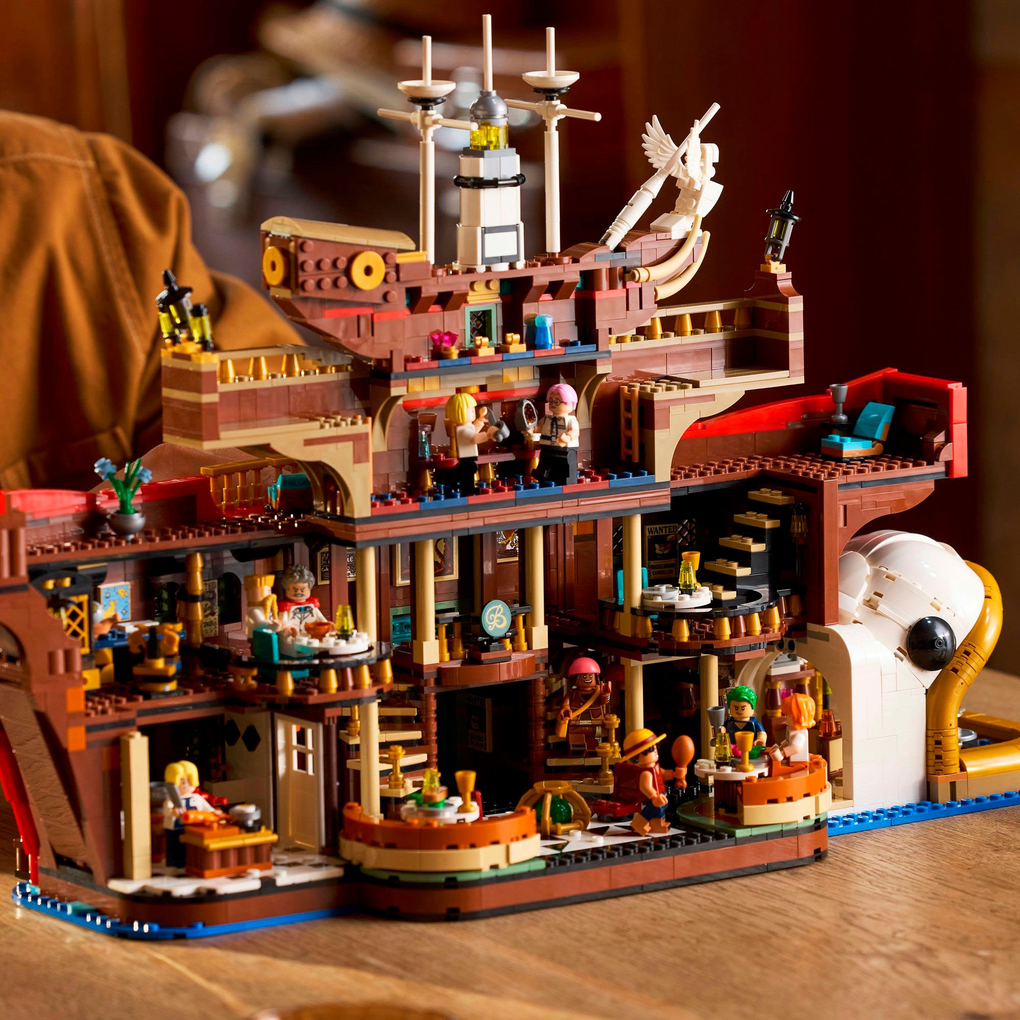 LEGO® Konstruktionsspielsteine »Baratié, das Schwimmende Restaurant (75640), LEGO One Piece«, (3402 St.), Made in Europe
