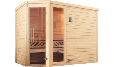 weka Sauna »Turku«, (Set), 7,5 kW Bio-Ofen mit digitaler Steuerung kaufen