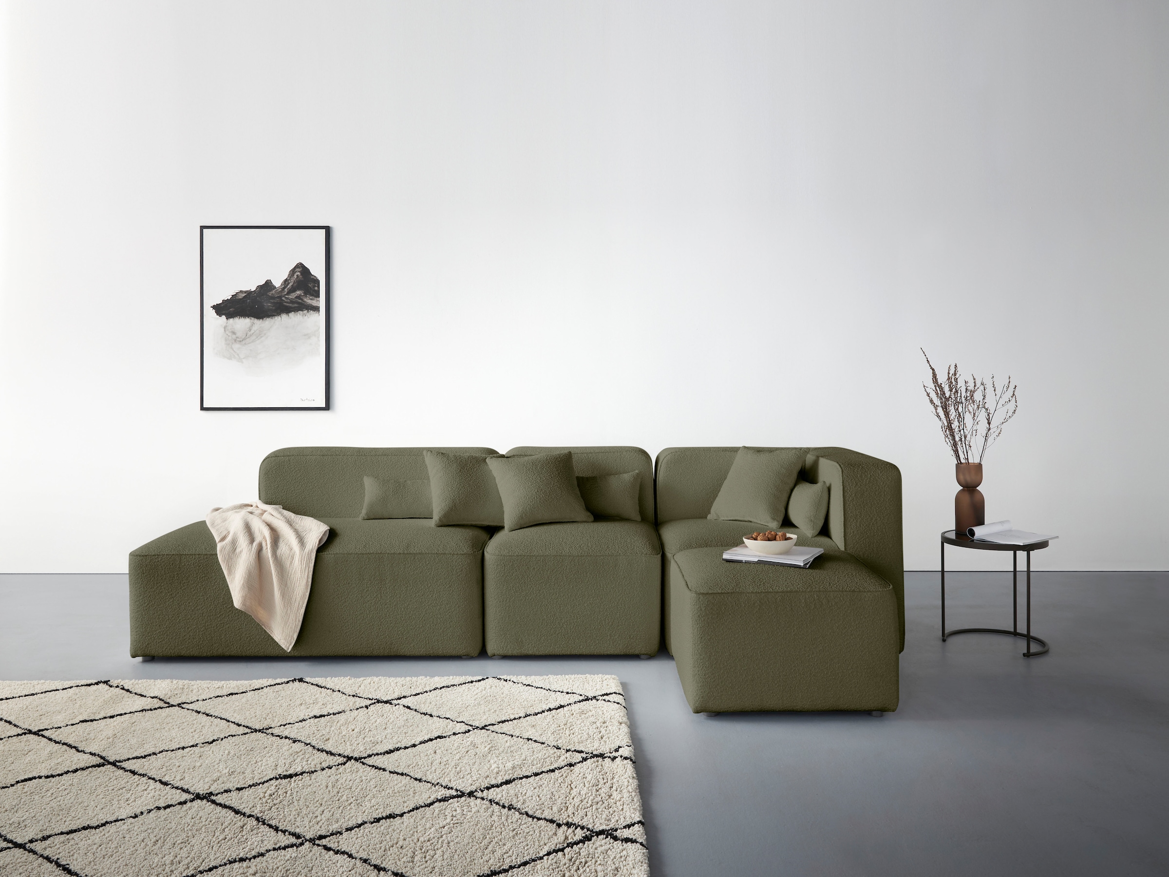 andas Ecksofa »Sundstrup L-Form«, Modulserie, individuelle Zusammenstellung
