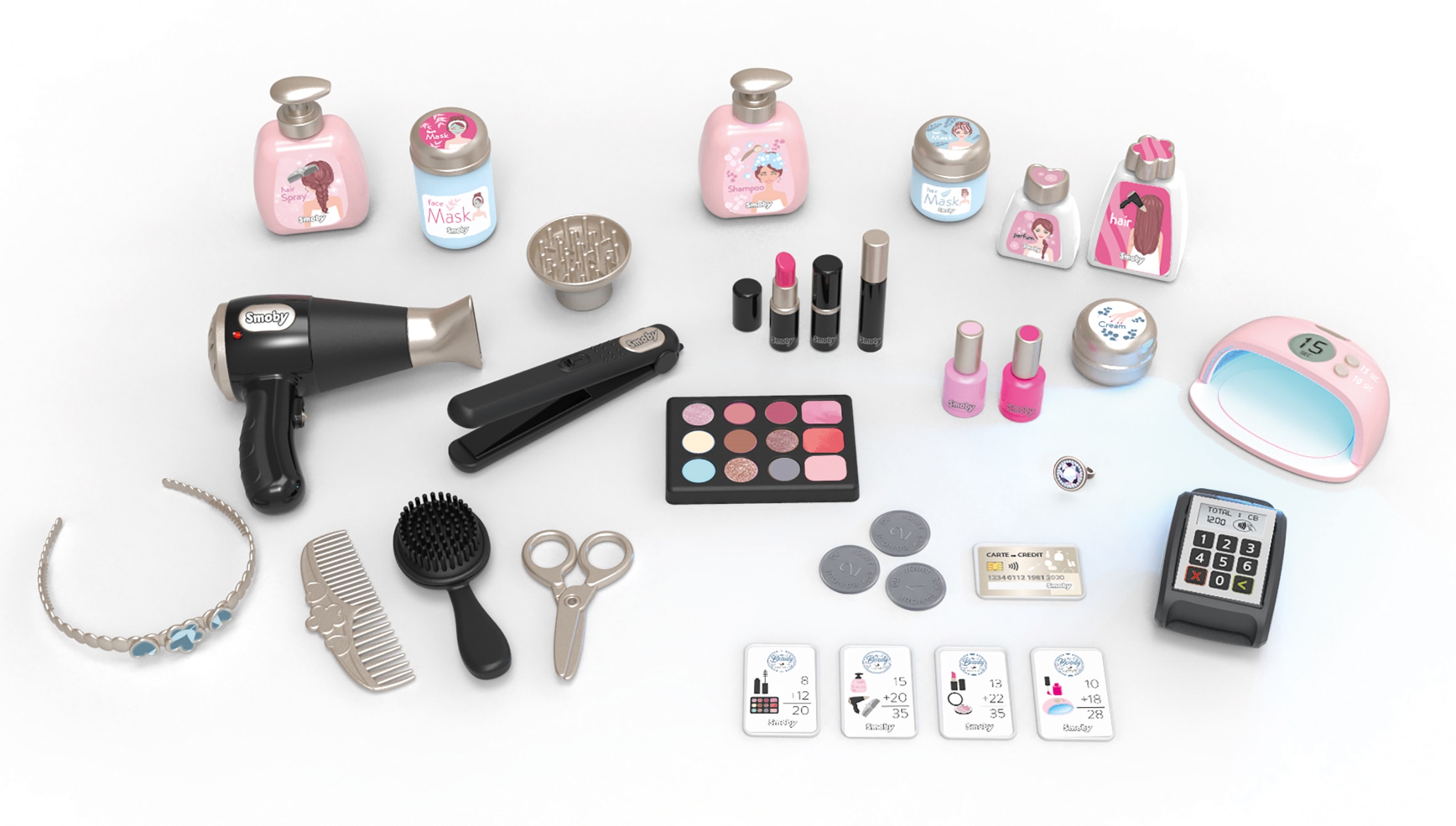 Smoby Schminktisch »My Beauty Center bei Europe Soundeffekten; Licht- mit Kosmetikstudio«, Made in und