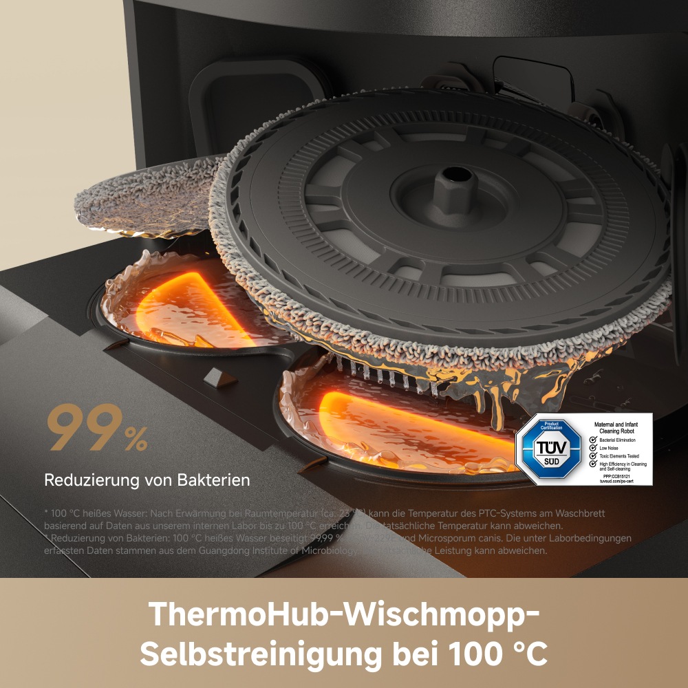 Dreame Saugroboter »L50 Ultra AE« Basisstation, App-Steuerung