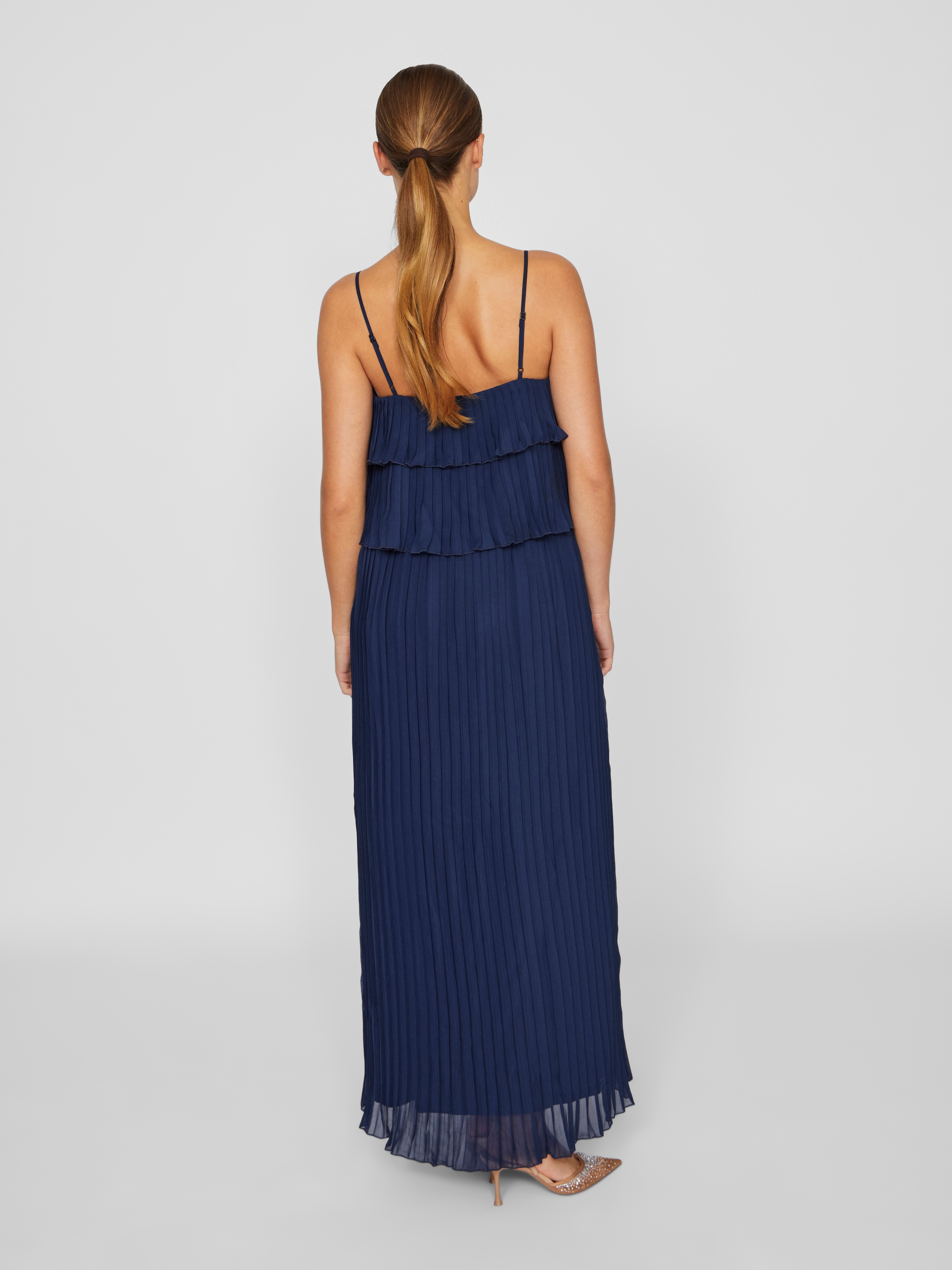 Vila Trägerkleid »VICHIFFON SINGLET PLEATS DRESS - NOOS«