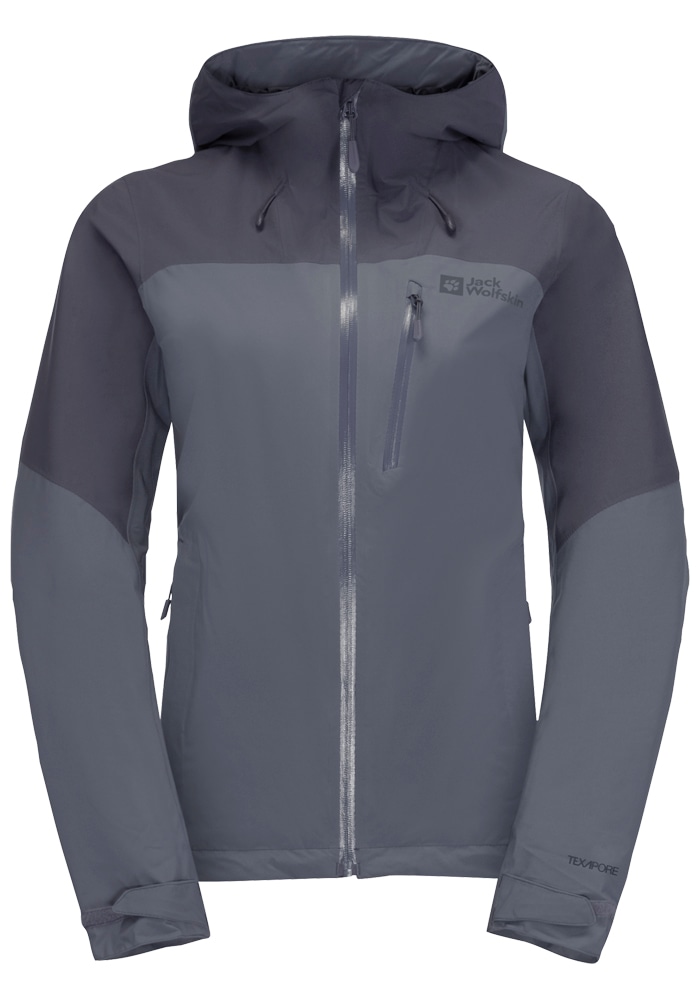 Jack Wolfskin Outdoorjacke »GO HIKE JACKET W«, mit Kapuze
