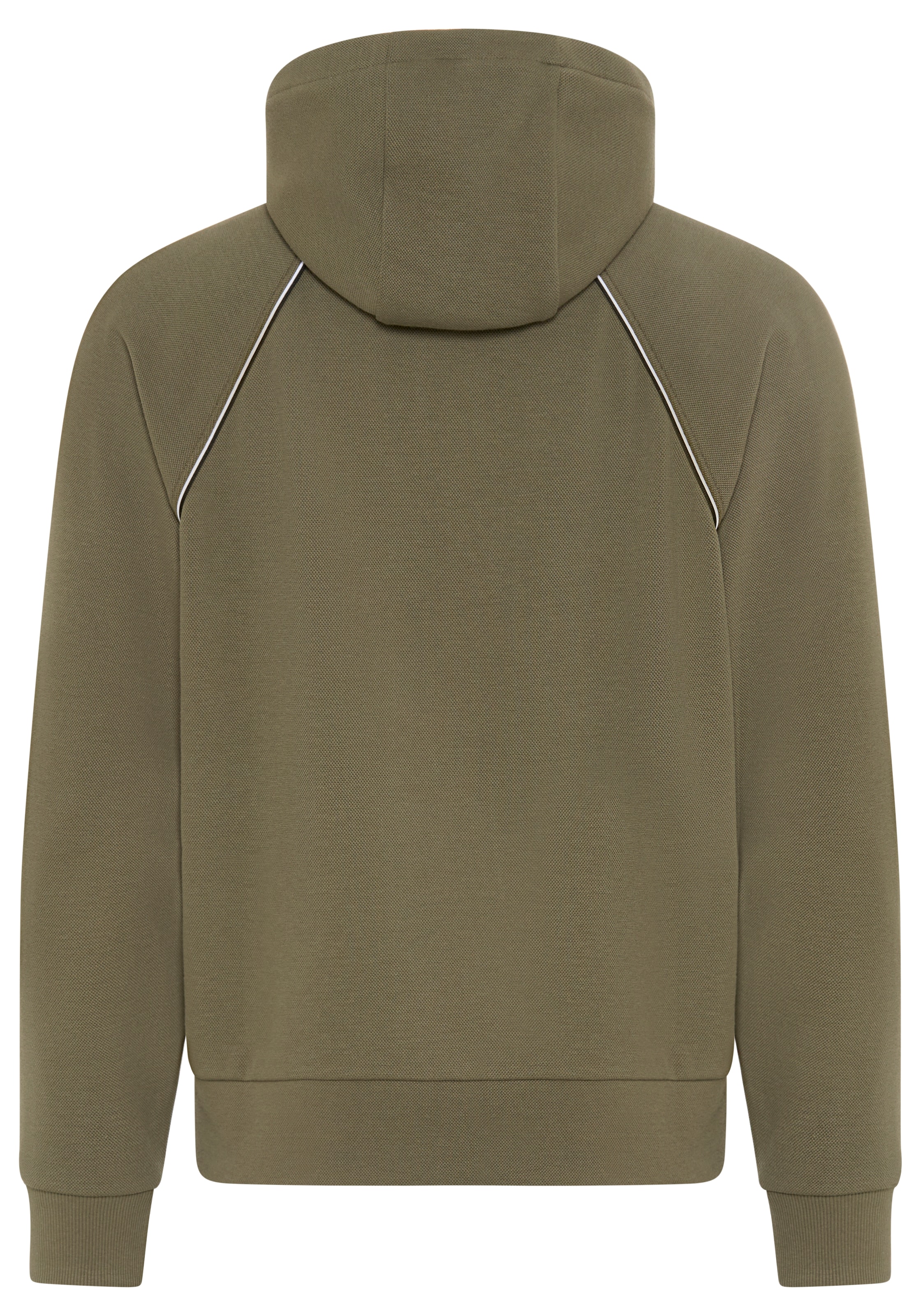 BOSS GREEN Sweatjacke mit Kapuze, Regular Fit, Eingrifftaschen