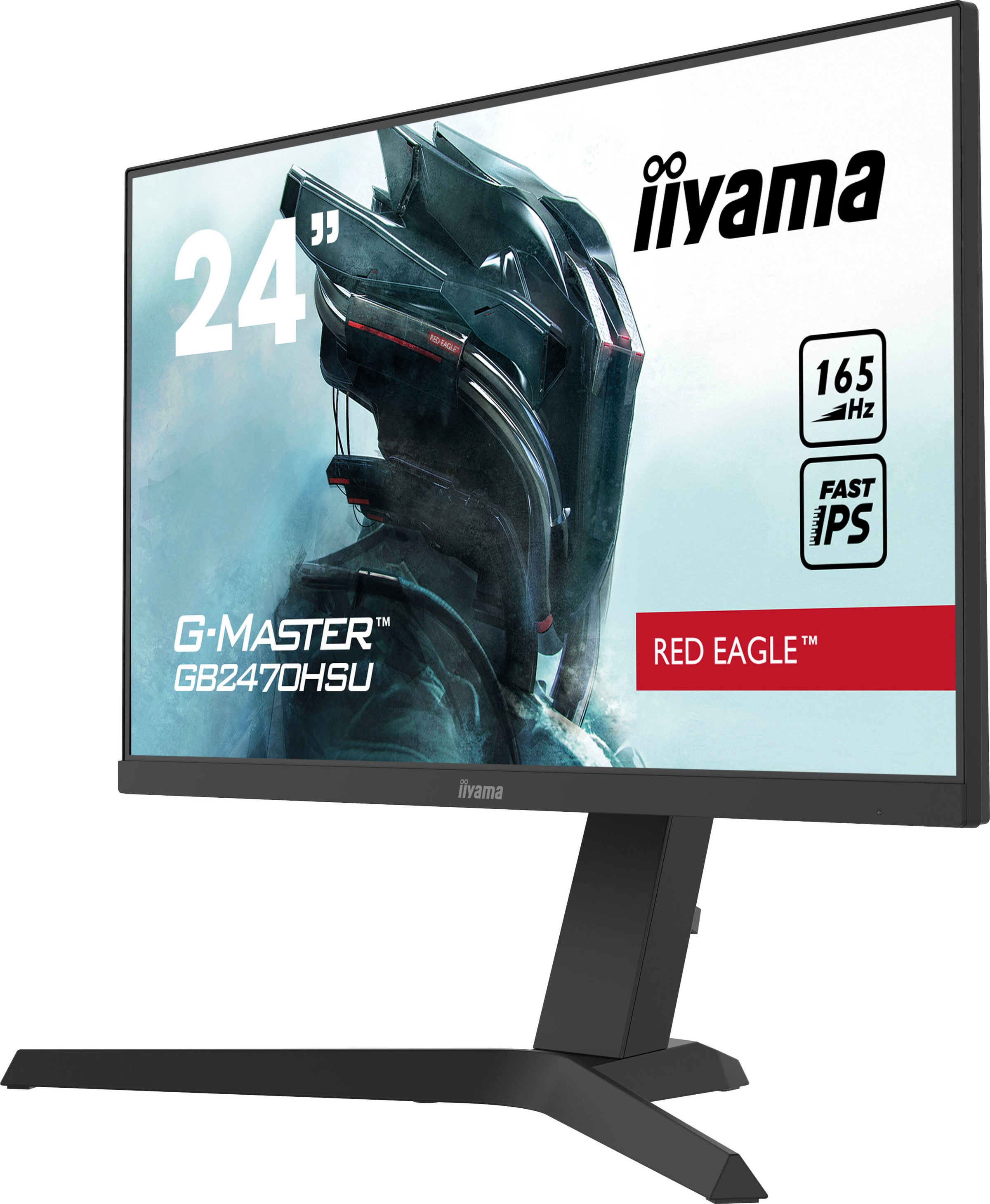 Iiyama Gaming-Monitor »G-MASTER GB2470HSU-B1«, 61 cm/24 Zoll, 1920 x 1080 px, Full HD, 0,8 ms Reaktionszeit, 165 Hz