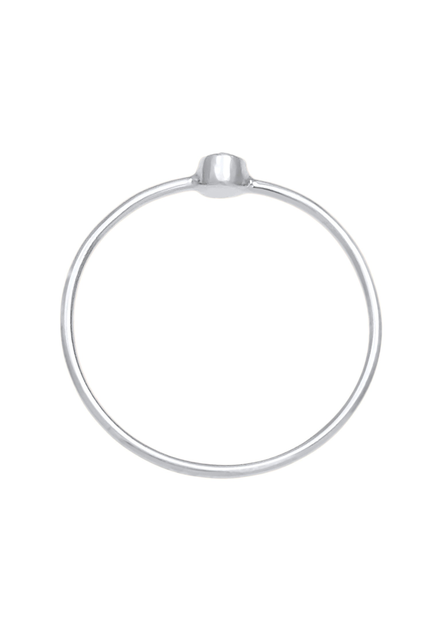 Elli Silberring »Ring Stacking Basic Kristalle 925 Silber«