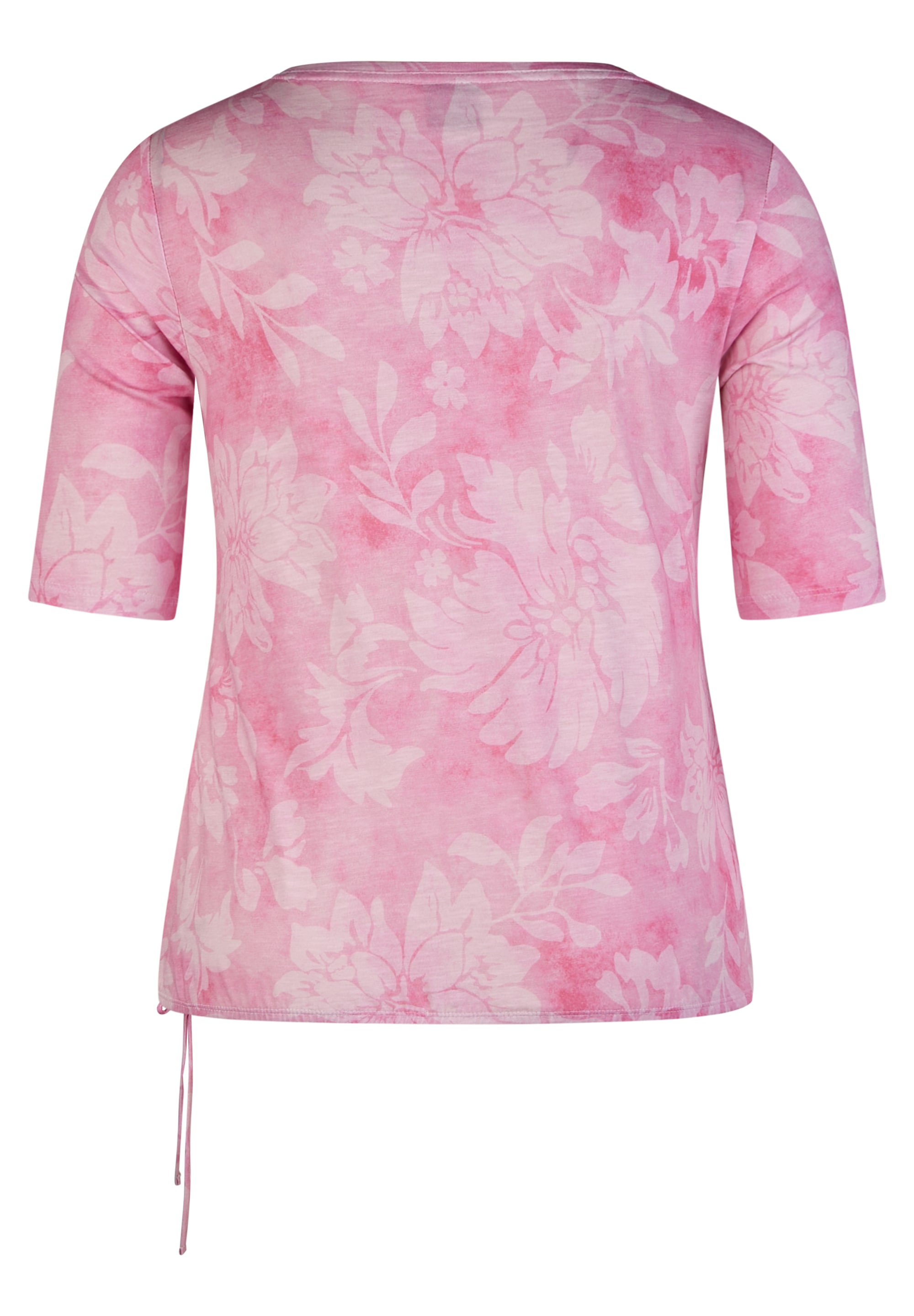 Rabe Rundhalsshirt, mit floralem Muster