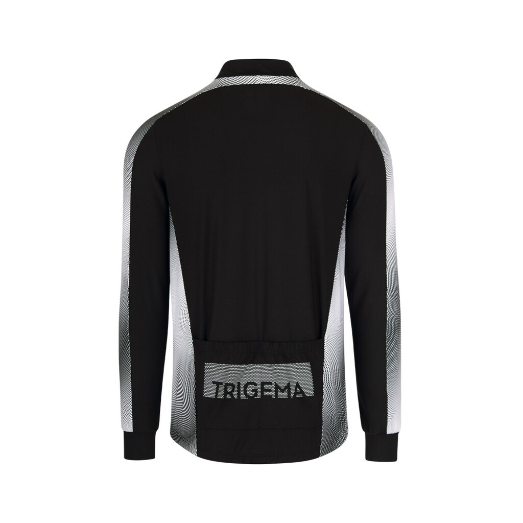 Trigema Trainingsjacke »TRIGEMA Fahrradjacke mit kontrastfarbigen Einsätzen«