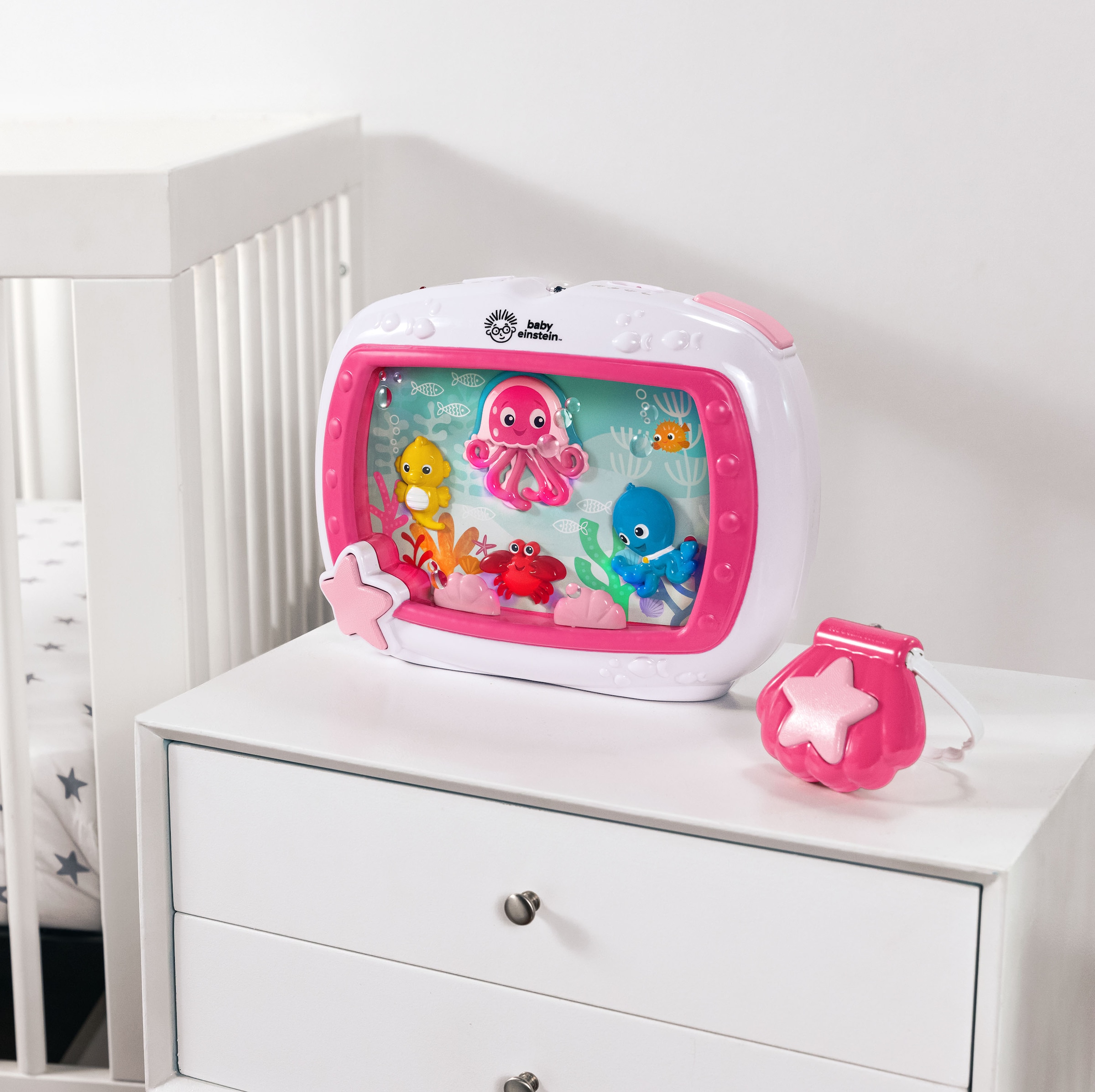 Baby Einstein Nachtlicht »Schlummerlicht Sea Dreams« LED-Modul blau inklusive Fernbedienung