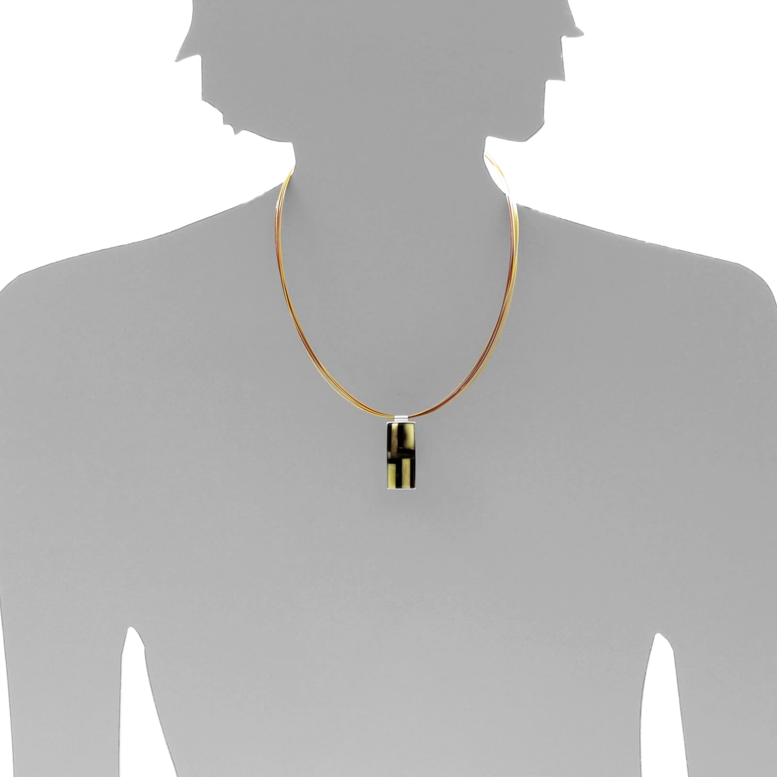 OSTSEE-SCHMUCK Collier »- Quella - Silber 925/000 - Bernstein«