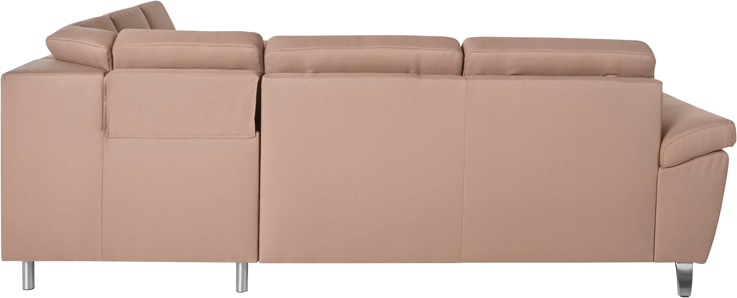 sit&more Ecksofa »Sorano L-Form«, wahlweise mit Bett- und Relaxfunktion, inkl. Bettkasten