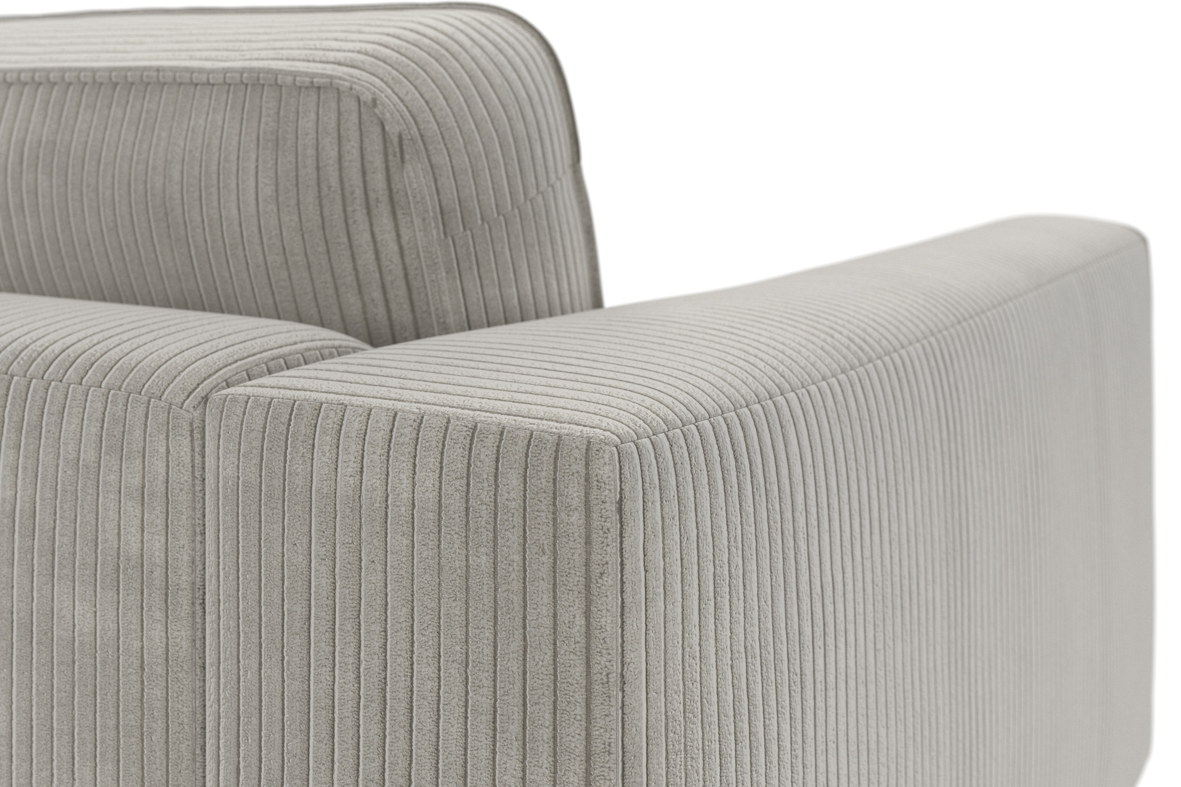 TRENDMANUFAKTUR Ecksofa »Lumber Jack, elegantes Designsofa, L-Form«, wahlweise mit Bettfunktion u. Bettkasten