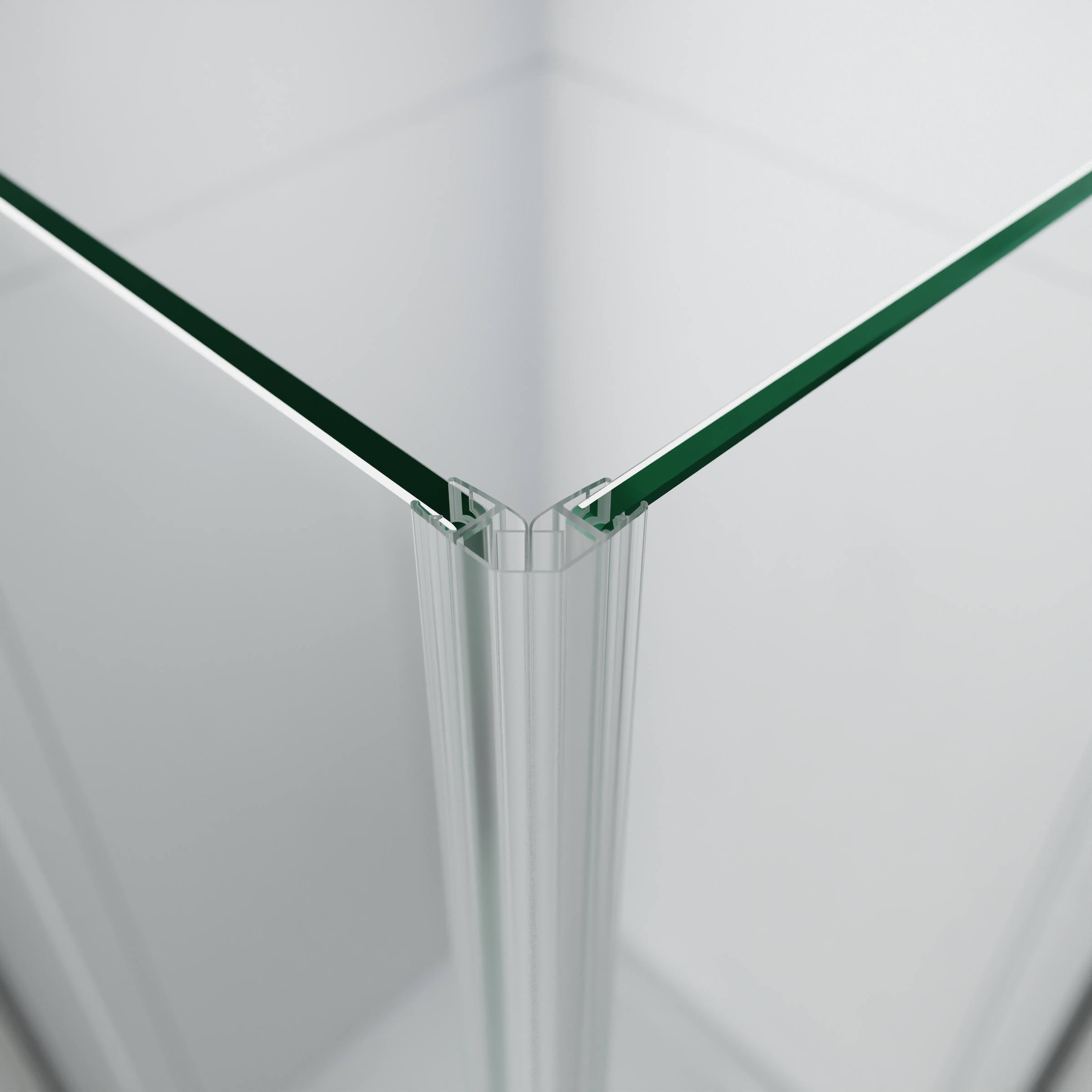 welltime Dusch-Einflügeltür »Mixwell« 1 von 2 Teilen für eine Ecklösung, 1 Stk. tlg. Baukastensystem