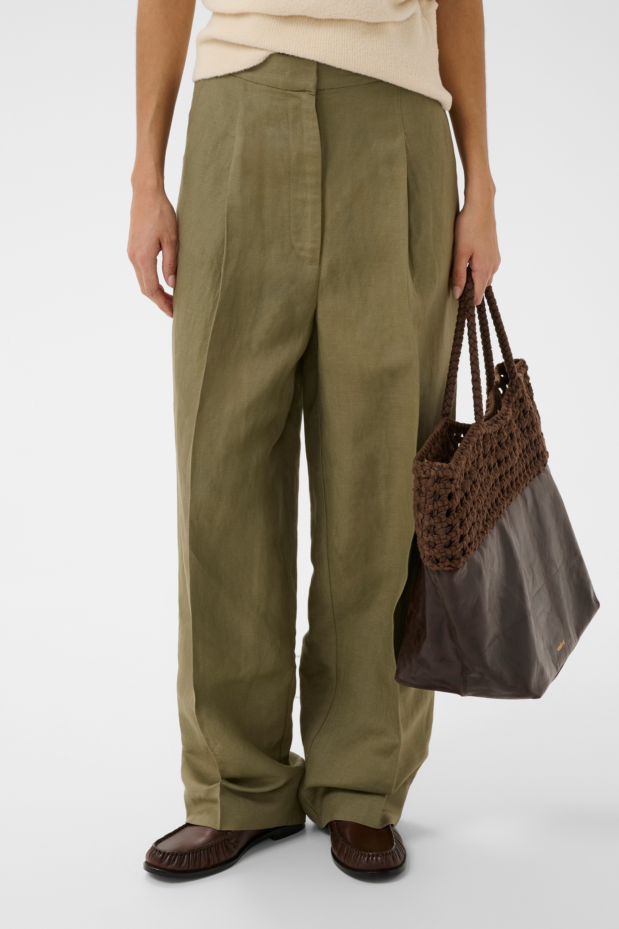 SOAKED IN LUXURY Marlene-Hose »Pants Suiting SLRagna«