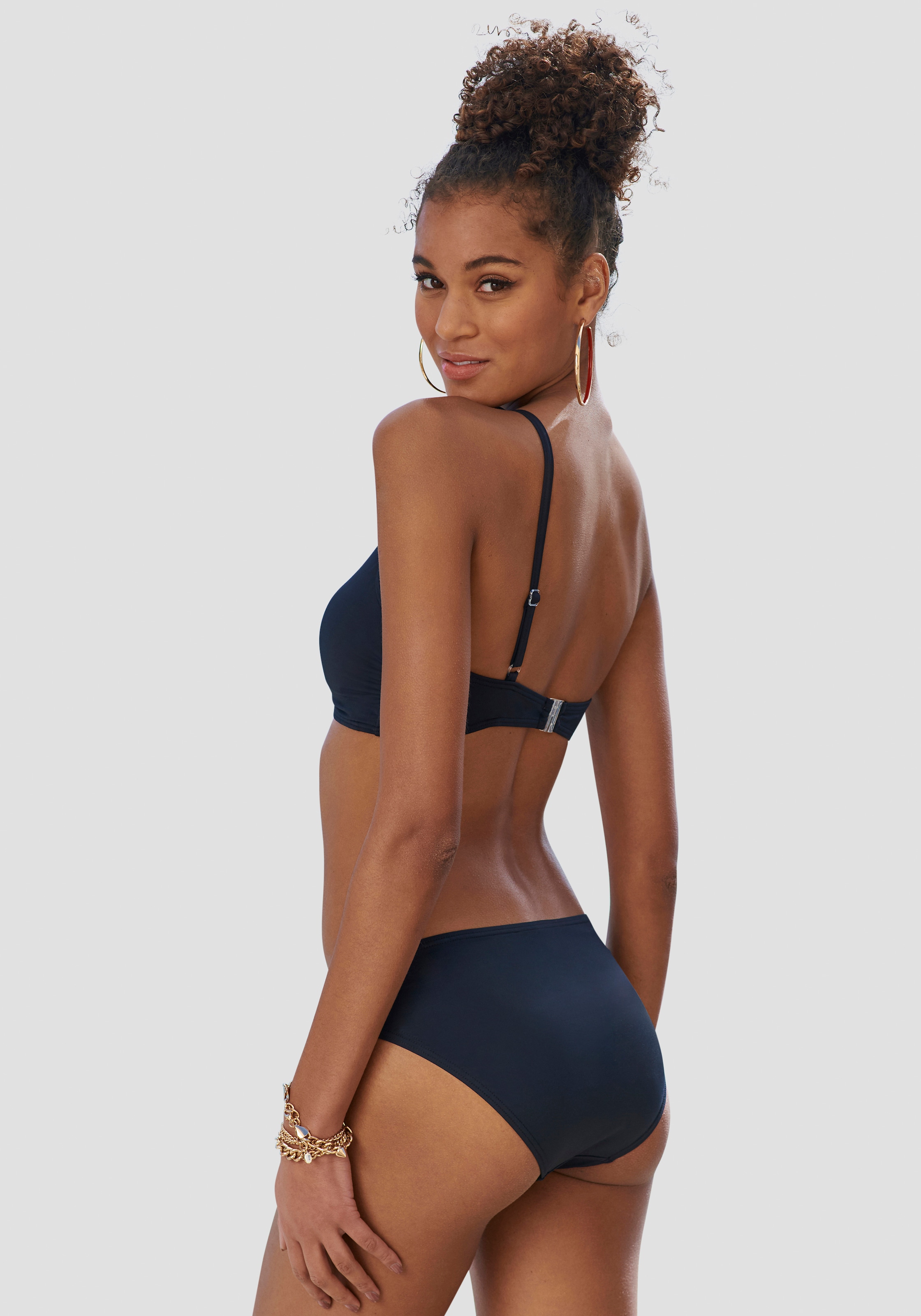 Bruno Banani Bustier-Bikini mit asymmetrischem Schnitt